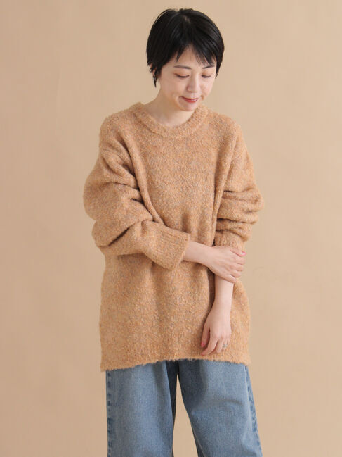 sm2rhythm「ブークレニットプルオーバー」|ニット・セーター|