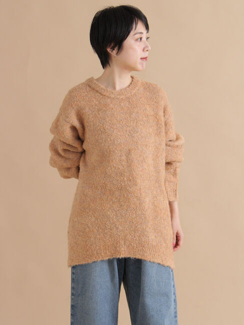 sm2rhythm「ブークレニットプルオーバー」|ニット・セーター|