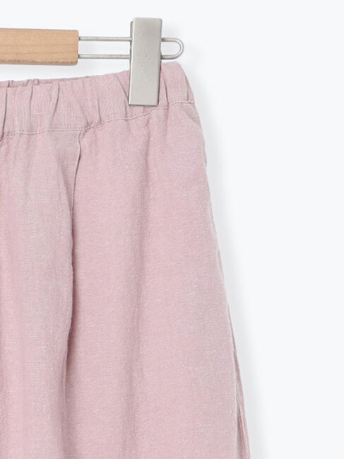 Samansa Mos2「【Cross&times;Linen】裾フリルパンツ」|その他|