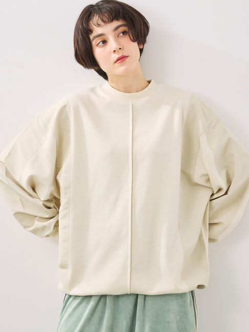 SM2「異素材切替スウェット」|Tシャツ・カットソー|