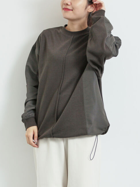 SM2「異素材切替スウェット」|Tシャツ・カットソー|