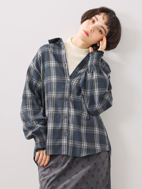 SM2「アソート袖口シャーリングブラウス」|シャツ・ブラウス|