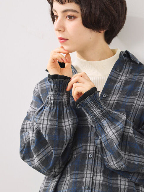 SM2「アソート袖口シャーリングブラウス」|シャツ・ブラウス|