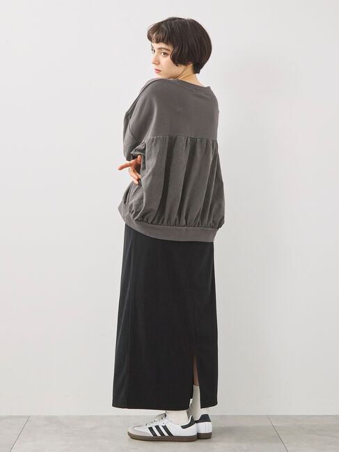 SM2「布帛切替裏毛プルオーバー」|Tシャツ・カットソー|