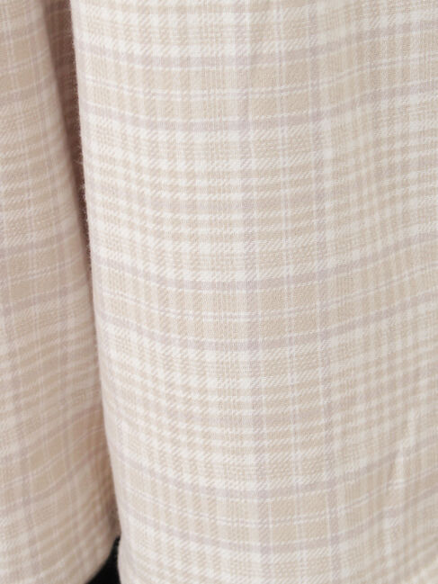 Samansa Mos2「【M/Lサイズ】チェック柄ワイドパンツ」|その他|