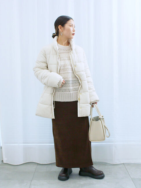 Samansa Mos2 blue「【帯電防止】袖口レースプルオーバー」|Tシャツ・カットソー|