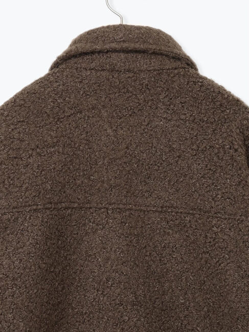 Samansa Mos2 blue「プードルブークレブルゾン」|その他|