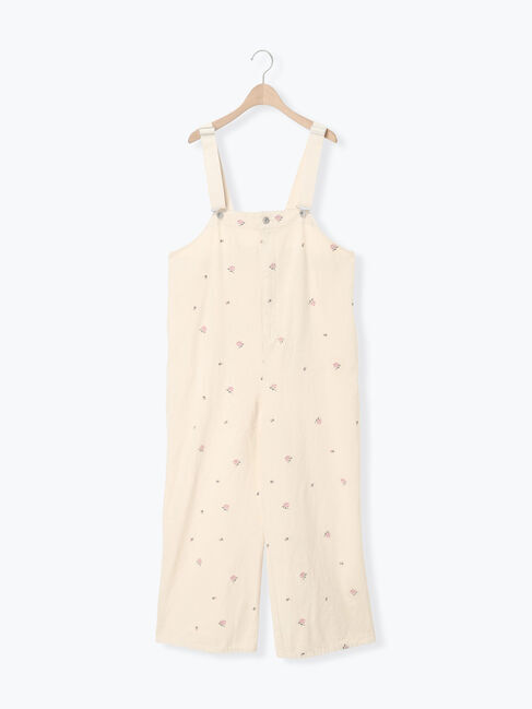 Samansa Mos2「【オーガニックコットン】デニムサロペット」|その他|