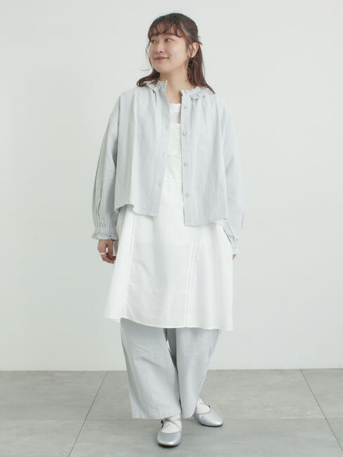 Samansa Mos2「フリル襟ジャケット」|その他|