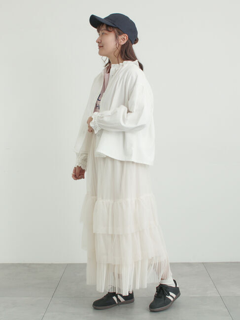 Samansa Mos2「フリル襟ジャケット」|その他|