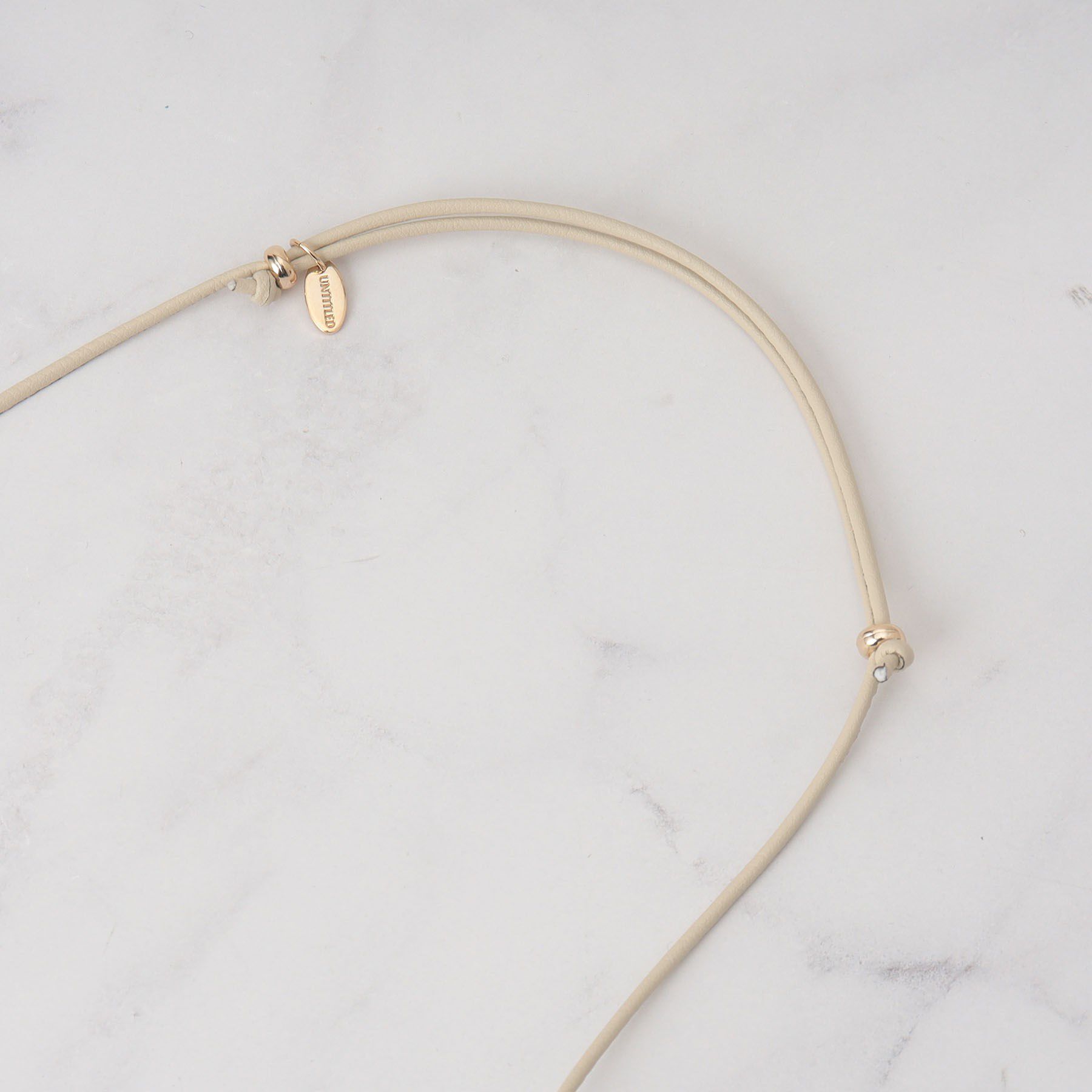 UNTITLED「リングコードトップネックレス」|ネックレス|