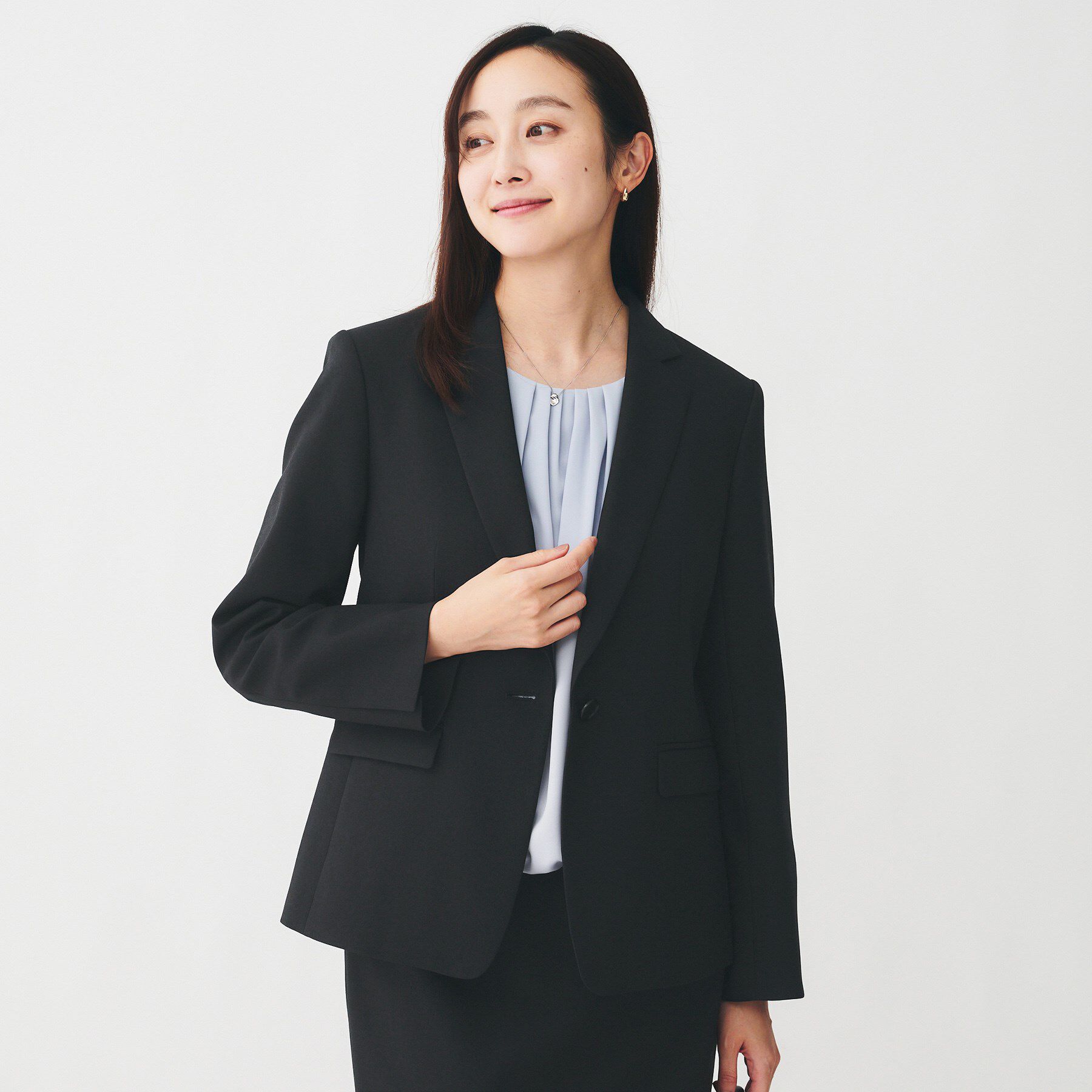 UNTITLED「【洗える/お仕事スーツ】ドライメランジ テーラードジャケット」|テーラードジャケット|