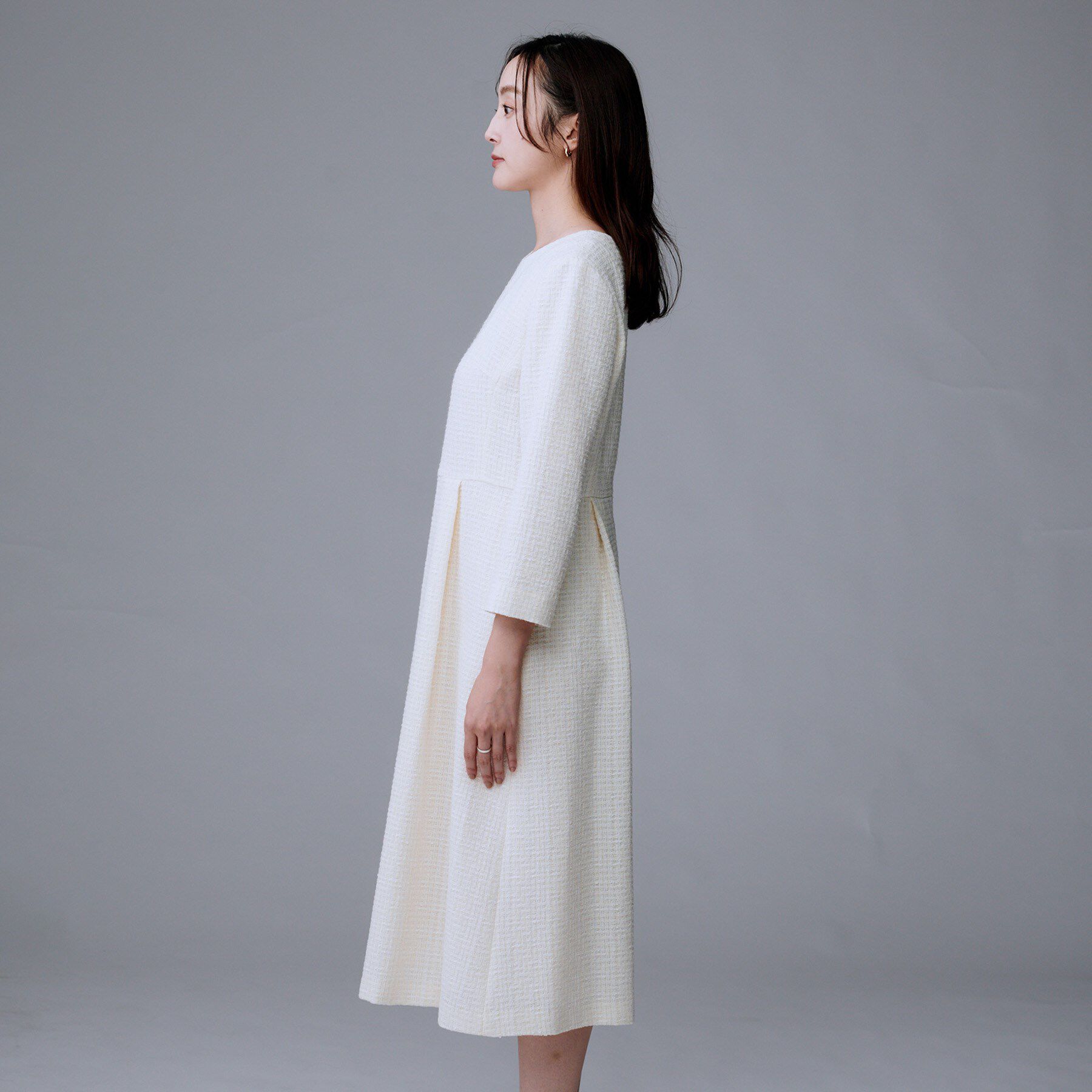 UNTITLED「【セットアップ可能/きれいめ】ツイードワンピース」|ワンピース|