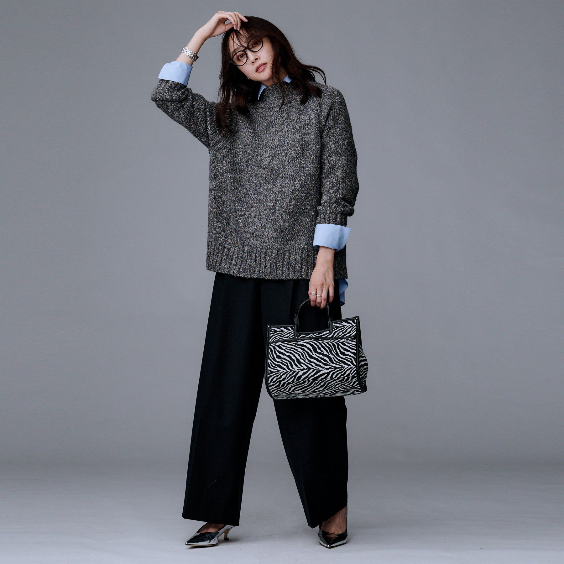 UNTITLED「【洗える/コットン100%】リッチベーシックシャツ」|シャツ・ブラウス|