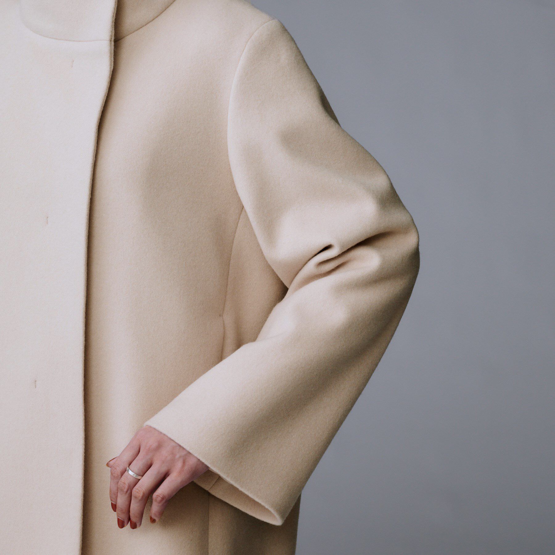 UNTITLED「【着回しが効く／オンオフアウター】ウールショートコート」|その他|