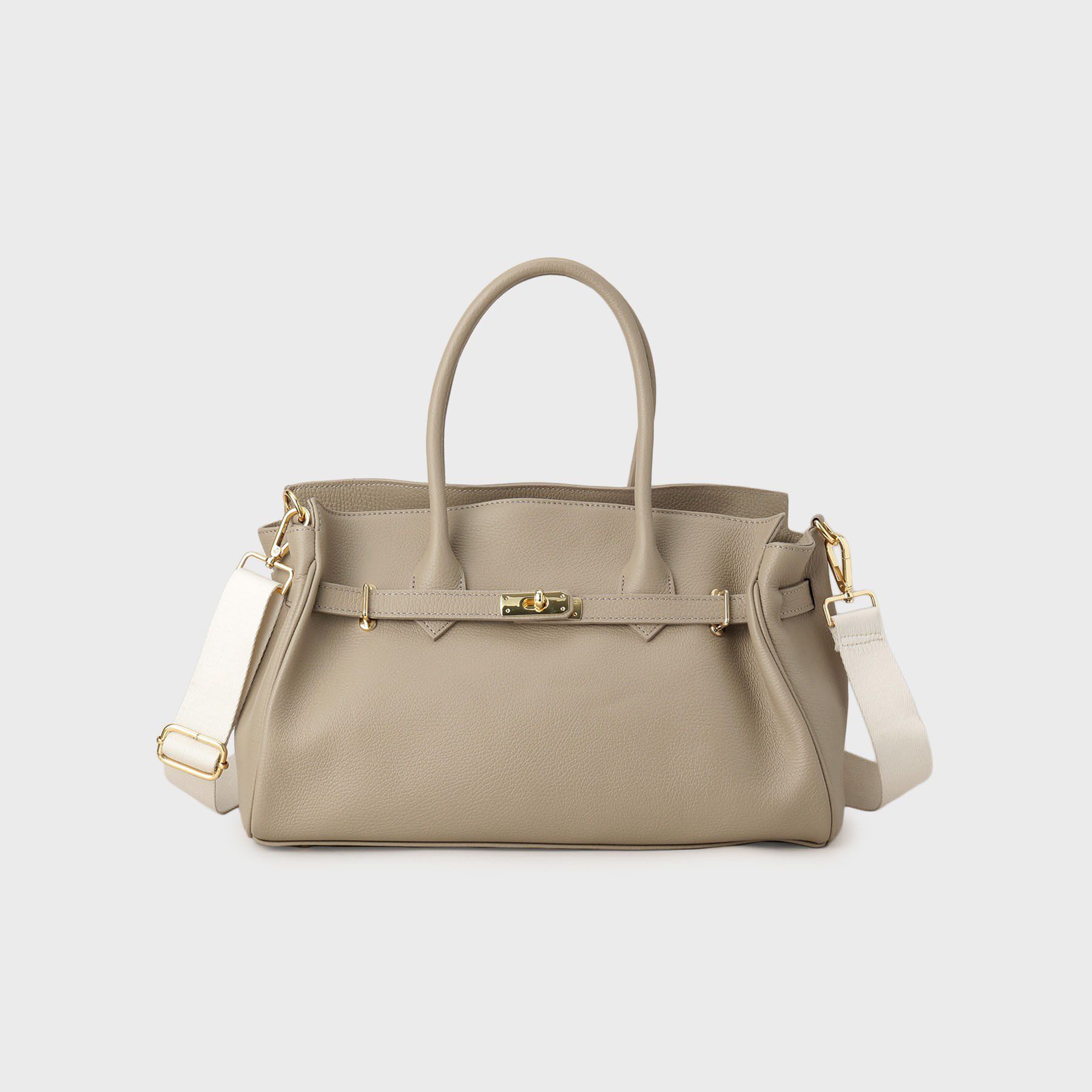 UNTITLED「MILOS別注レザートート」|トートバッグ|ベージュ(052)