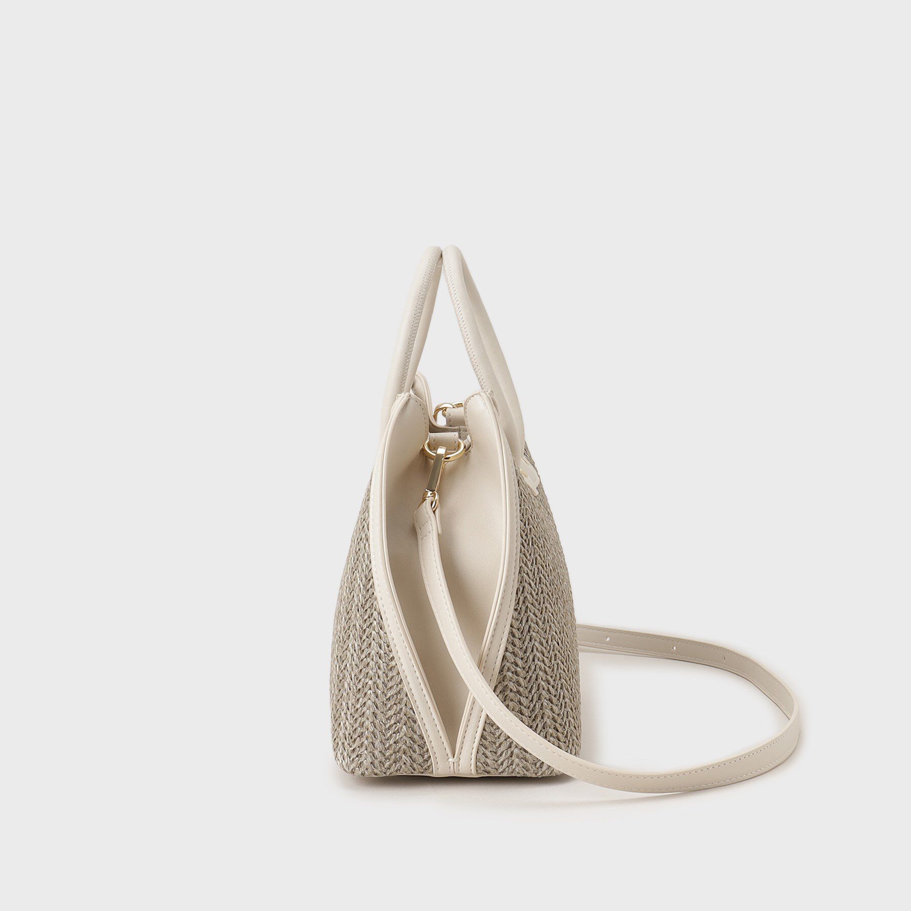 COUP DE CHANCE「ナチュラル麻調バッグ」|ハンドバッグ|