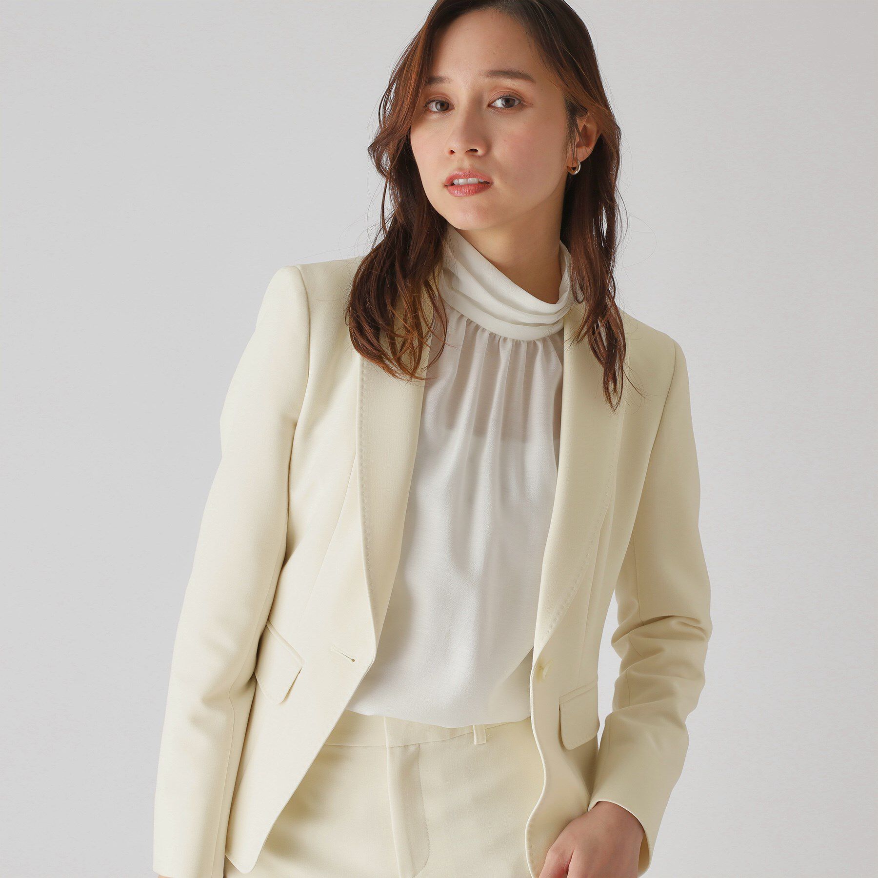 COUP DE CHANCE「【洗える／日本製／スーツ可】テーラードジャケット」|テーラードジャケット|