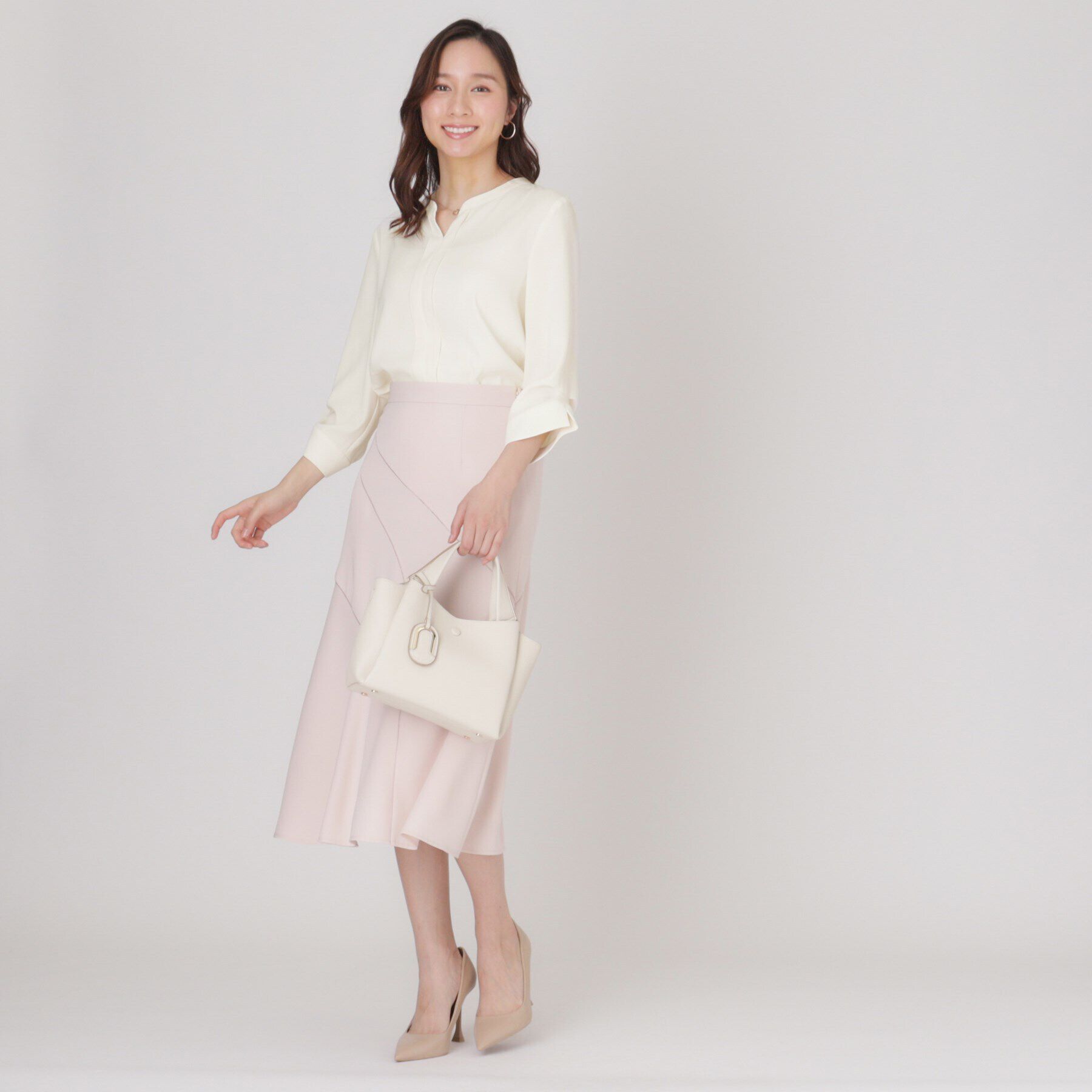 COUP DE CHANCE「【イージーケア／日本製】スキッパーデザインブラウス」|シャツ・ブラウス|