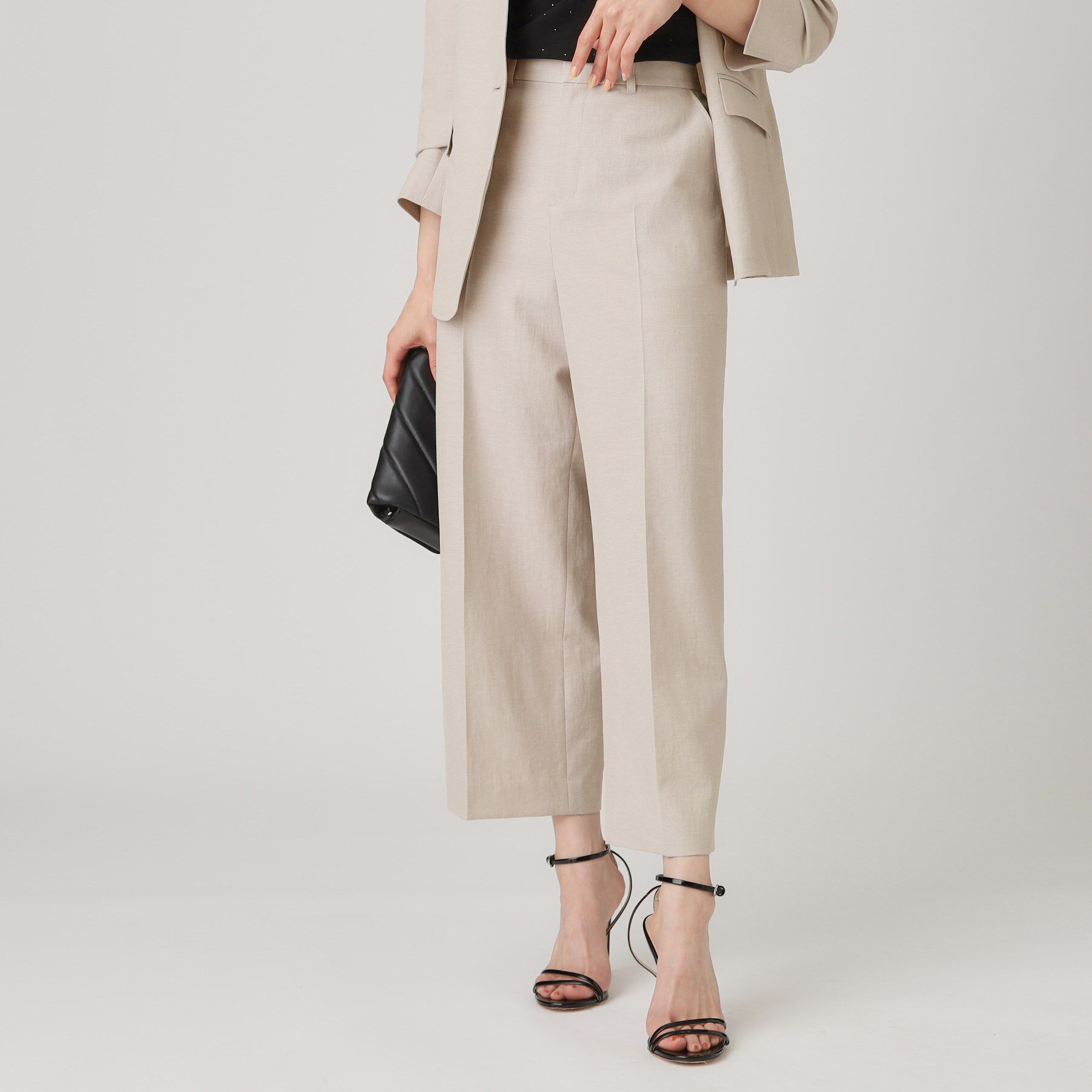 COUP DE CHANCE「【洗える／日本製】セミワイドパンツ」|その他|