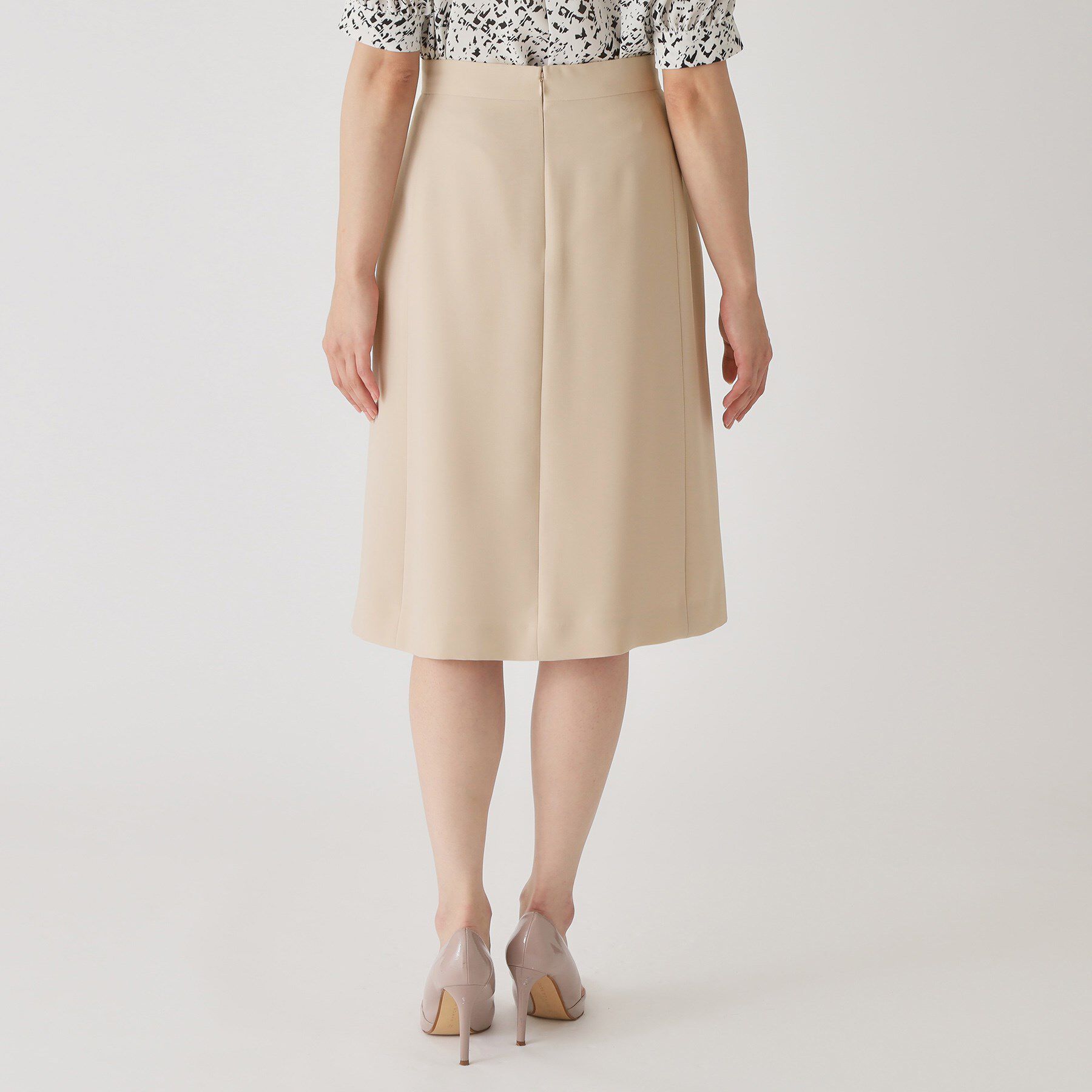 COUP DE CHANCE「【手洗い可／日本製】セミフレアスカート」|スカート|