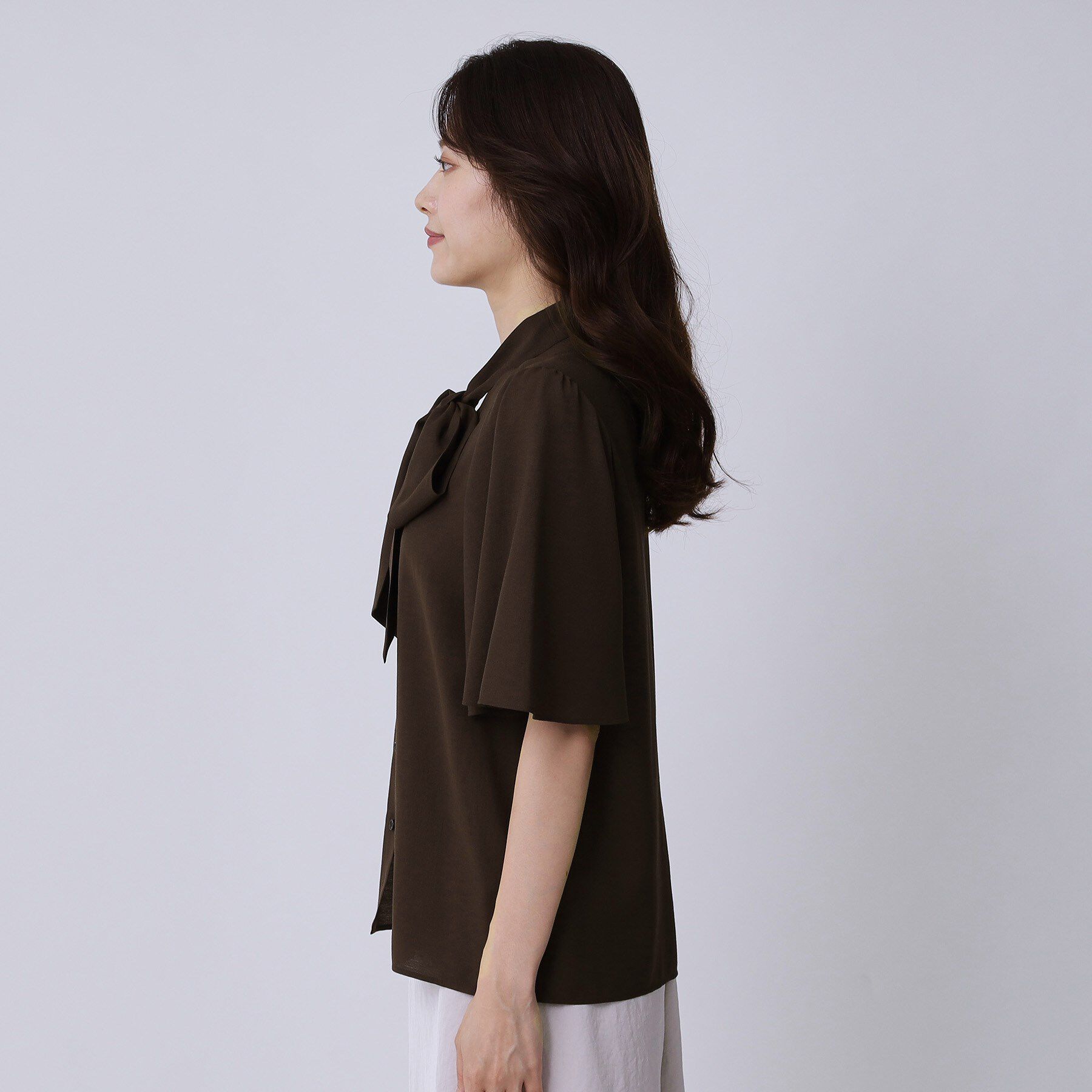 COUP DE CHANCE「【手洗い可／日本製】ボウタイブラウス」|シャツ・ブラウス|