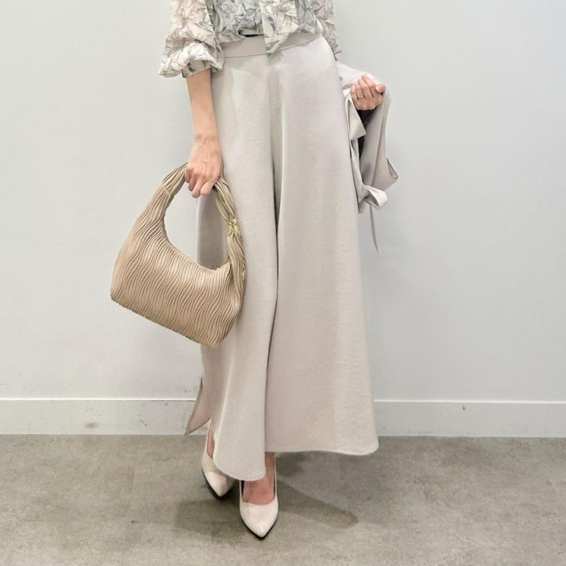 COUP DE CHANCE「【手洗い可／日本製】サイドスリット入りワイドパンツ」|その他|