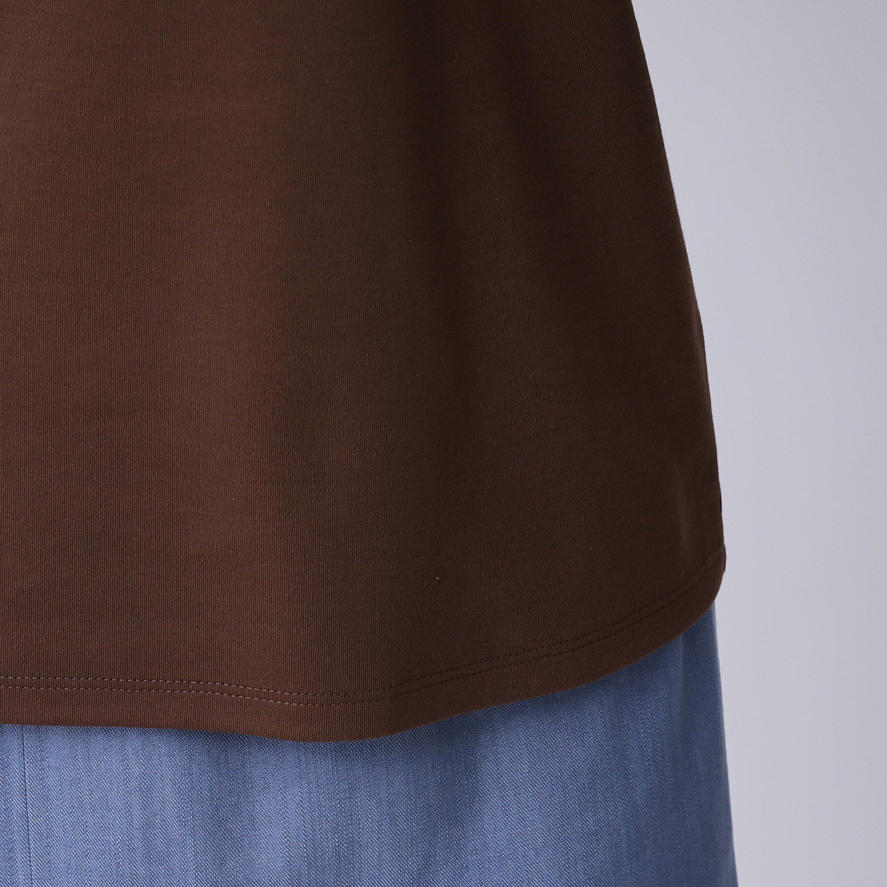 COUP DE CHANCE「【手洗い可／日本製】シンプルジャージカットソー」|Tシャツ・カットソー|