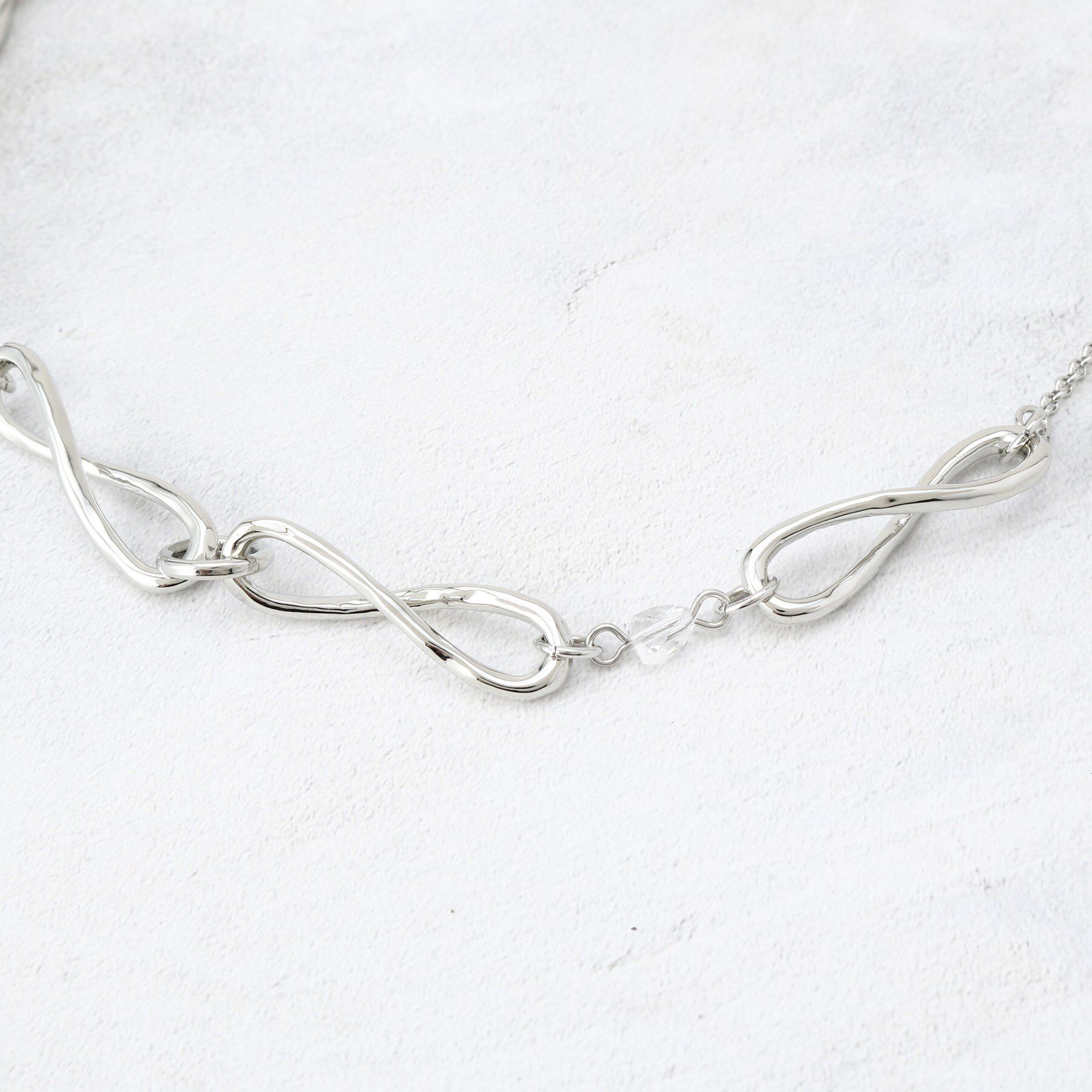 COUP DE CHANCE「エタニティ／ツイストゴールドネックレス／華やか」|ネックレス|