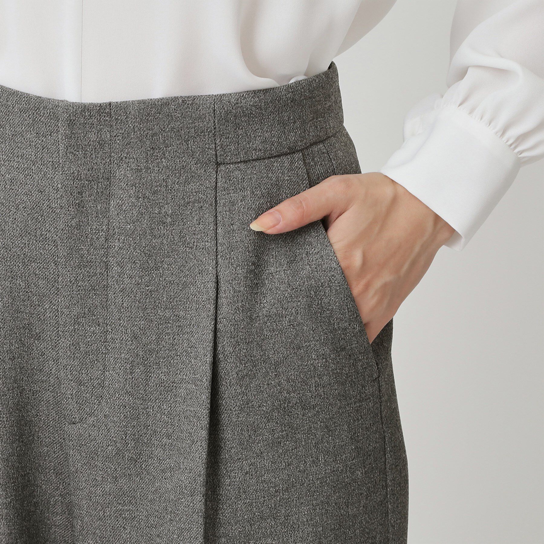 COUP DE CHANCE「【手洗い可／日本製】タックワイドパンツ」|その他|