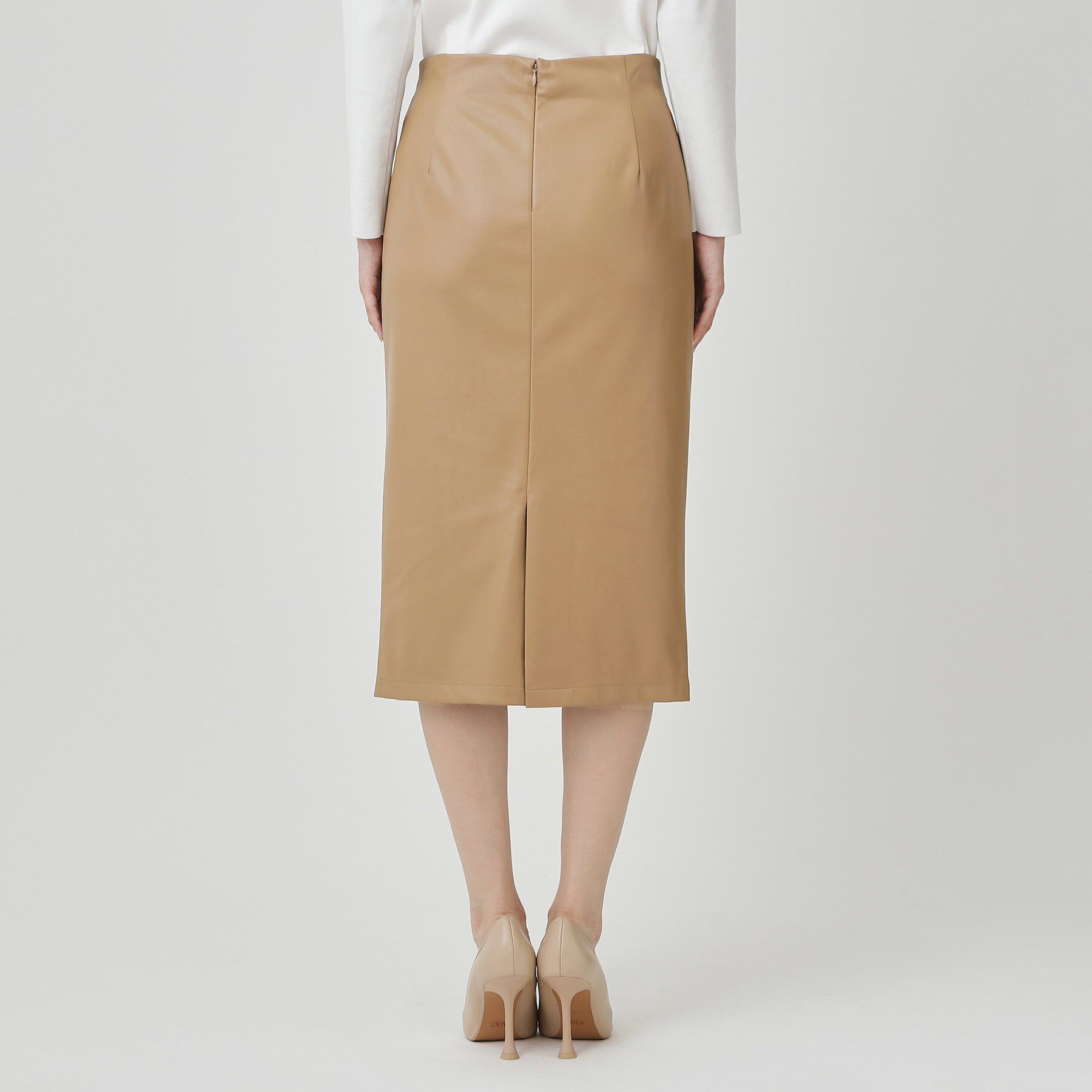 COUP DE CHANCE「【レザー調】ナロータイトスカート」|スカート|