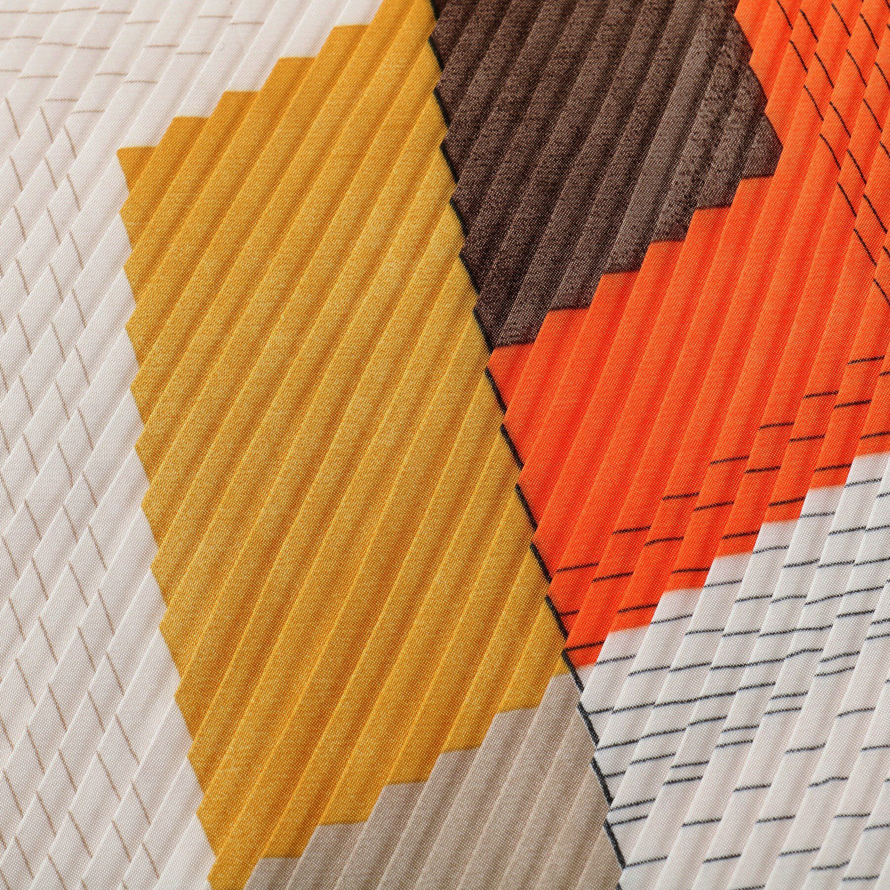 COUP DE CHANCE「ミモード・ミニプリーツ／幾何学柄／ミニスカーフ」|バンダナ・スカーフ|