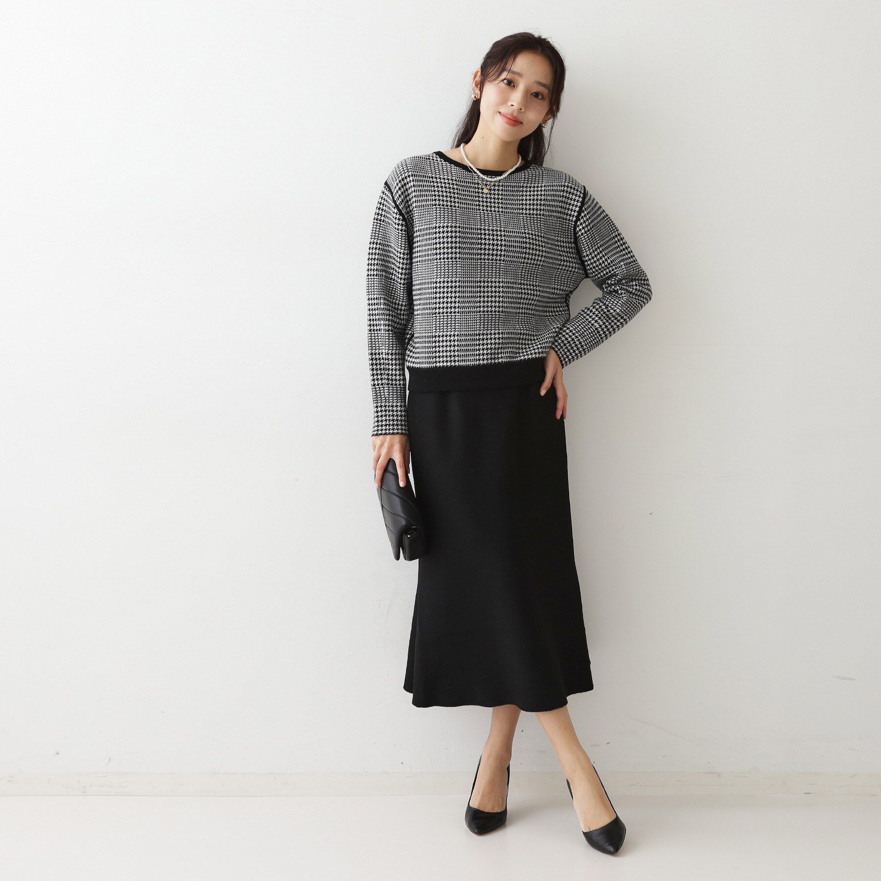 COUP DE CHANCE「【手洗い可／リバーシブル】トップス＆スカート セットアップ」|スーツ|