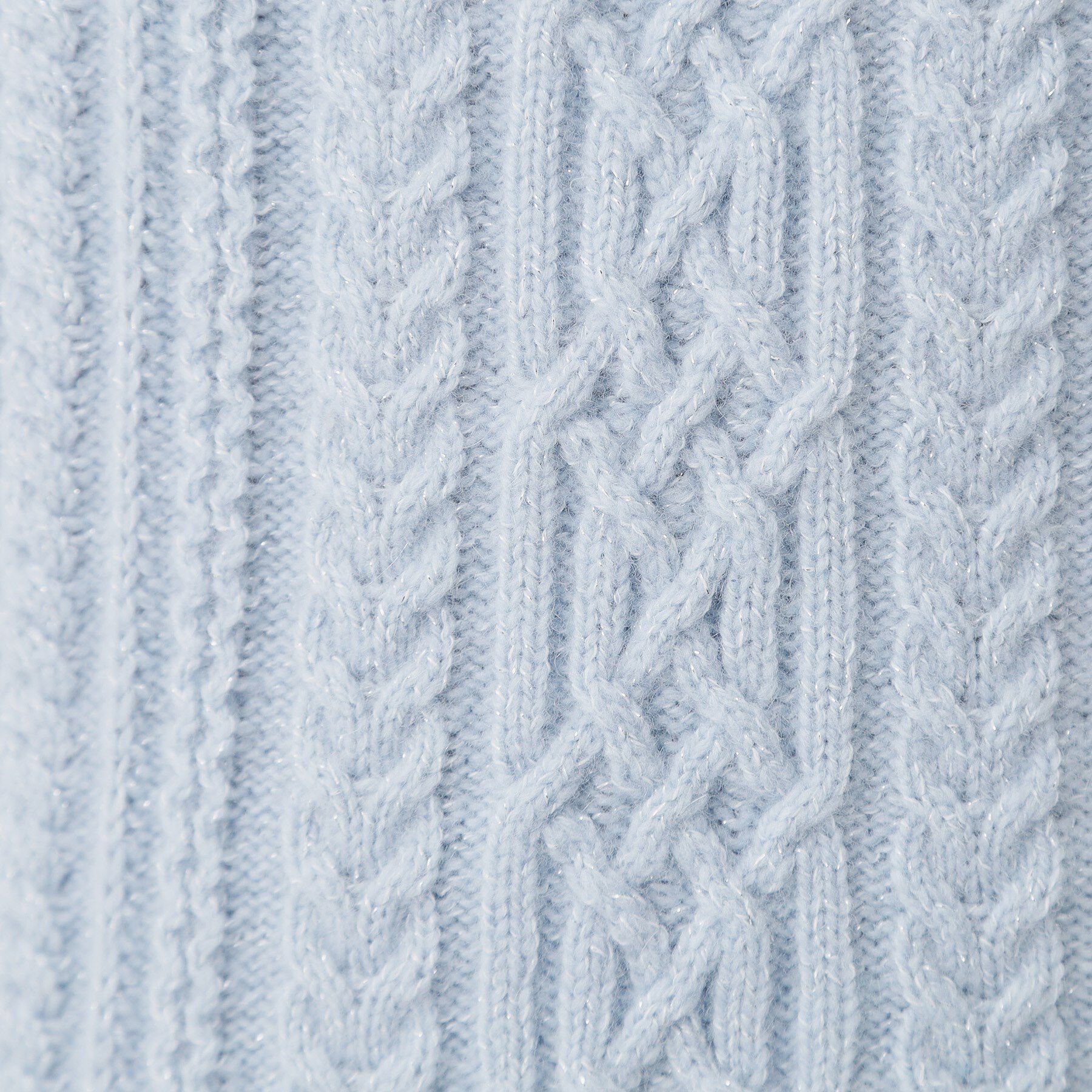 COUP DE CHANCE「【手洗い可／日本製】ケーブルデザインのニットトップス」|ニット・セーター|