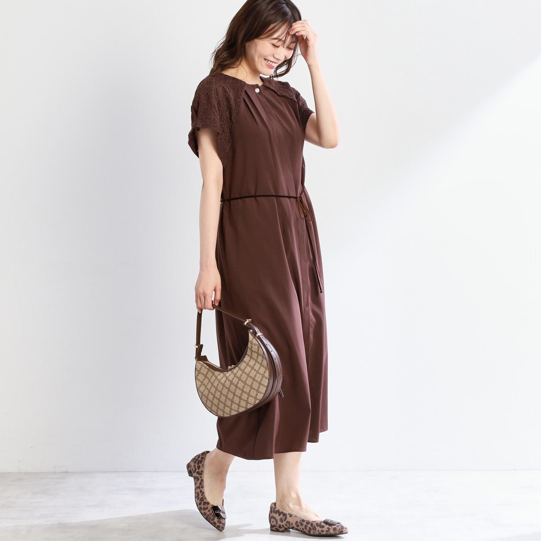 Reflect「カットワークレーススリーブワンピース」|ワンピース|