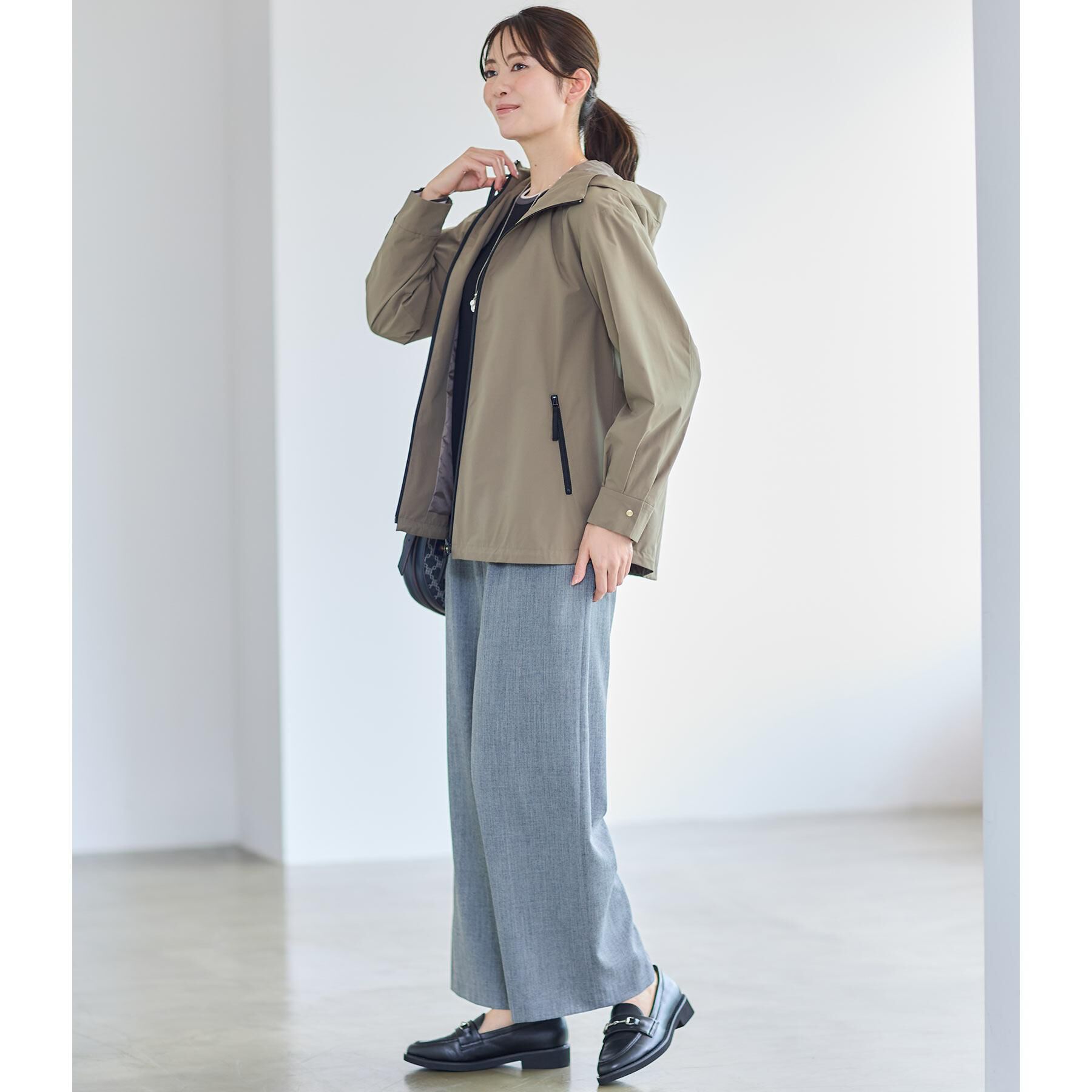 Reflect「【ライトアウター／キレイ見え／気軽な羽織に◎】スポーティライトアウター」|ブルゾン・スタジャン|