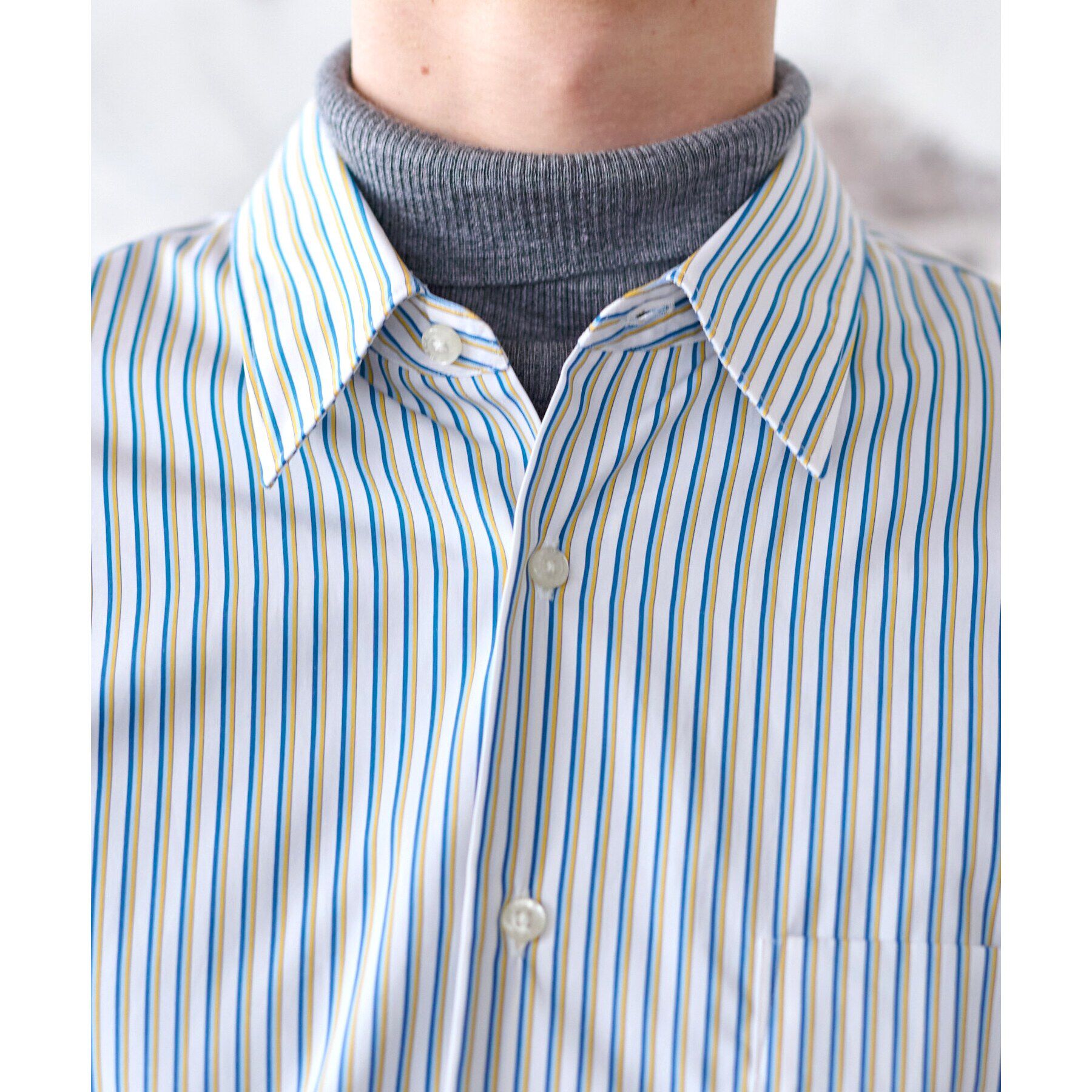 DRESSTERIOR「THOMAS MASON ストライプシャツ」|シャツ・ブラウス|