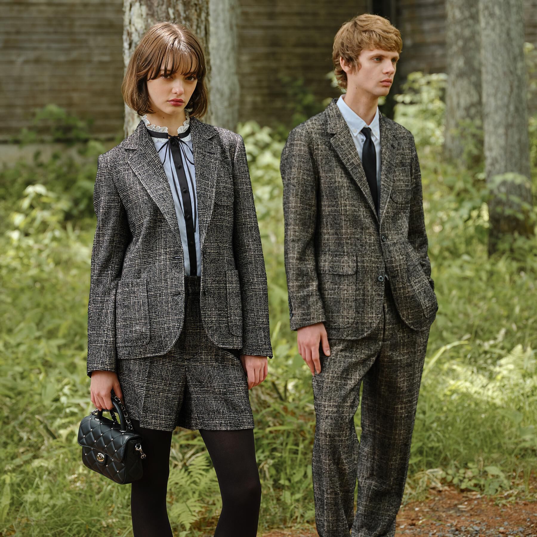 DRESSTERIOR「【セットアップ可】ループグレンチェック ワイドパンツ」|その他|