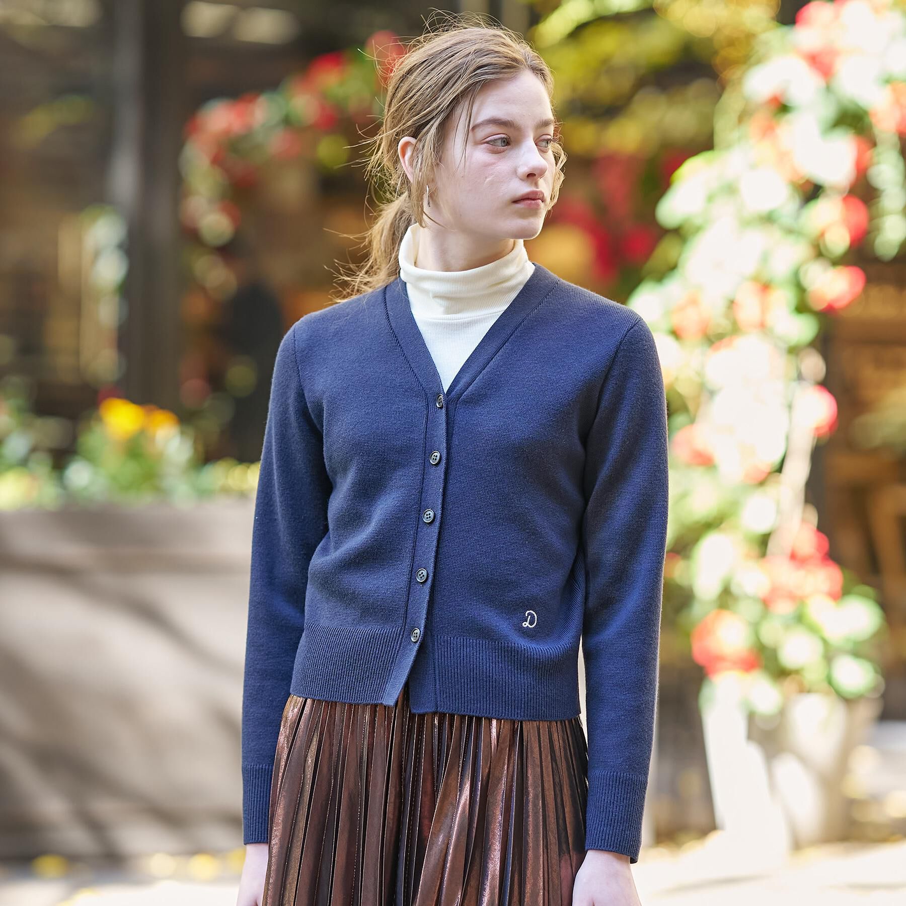 DRESSTERIOR「ミラノリブカーディガン」|カーディガン|