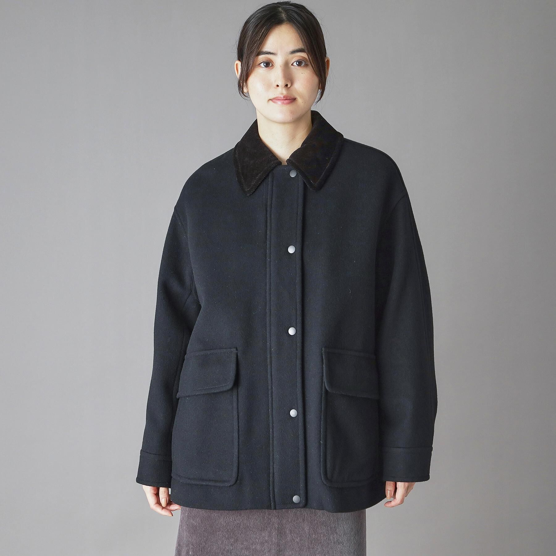 DRESSTERIOR「【CLASSY.12月号/otonaMUSE11月号掲載】ウールハンティングブルゾン」|ブルゾン・スタジャン|