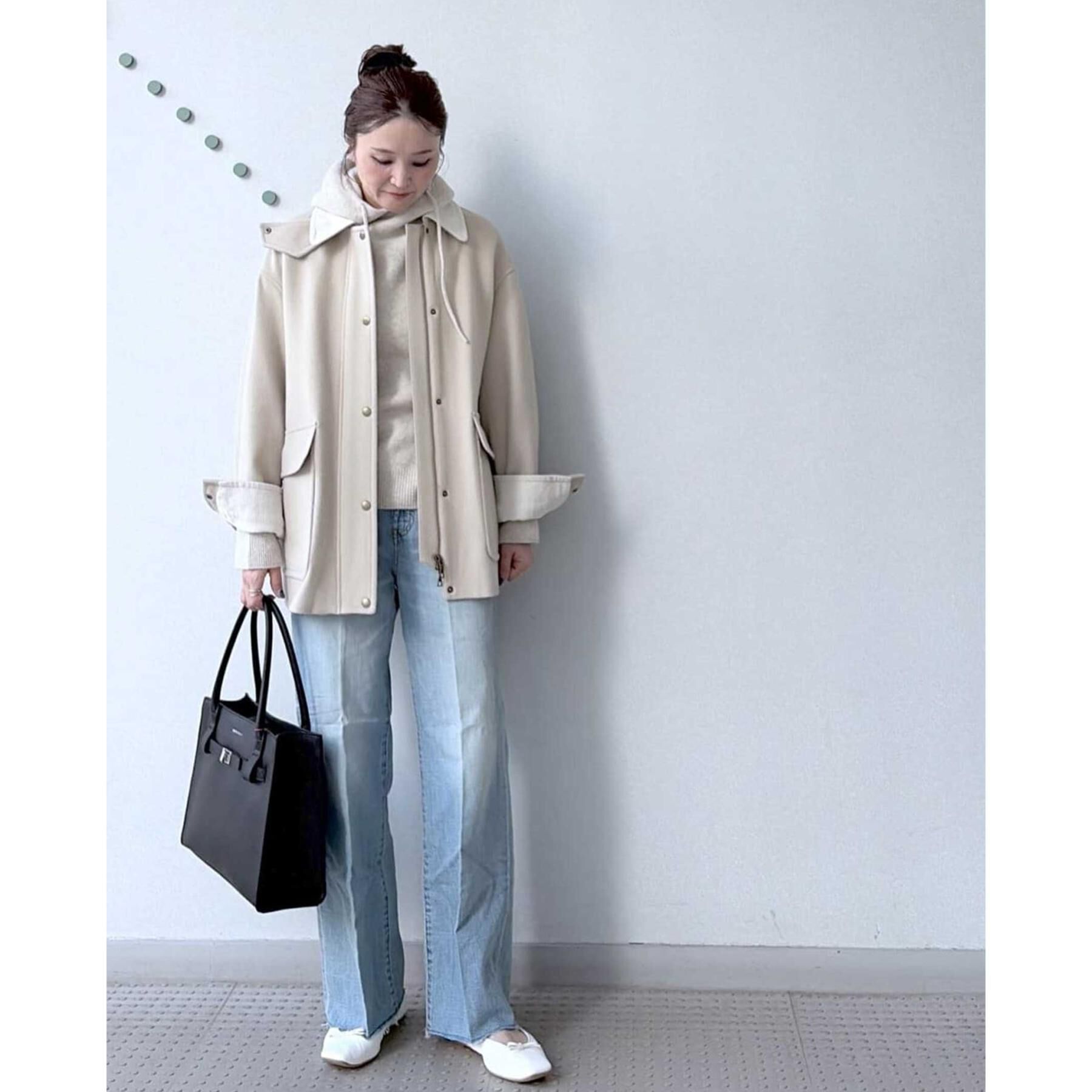 DRESSTERIOR「【CLASSY.12月号/otonaMUSE11月号掲載】ウールハンティングブルゾン」|ブルゾン・スタジャン|