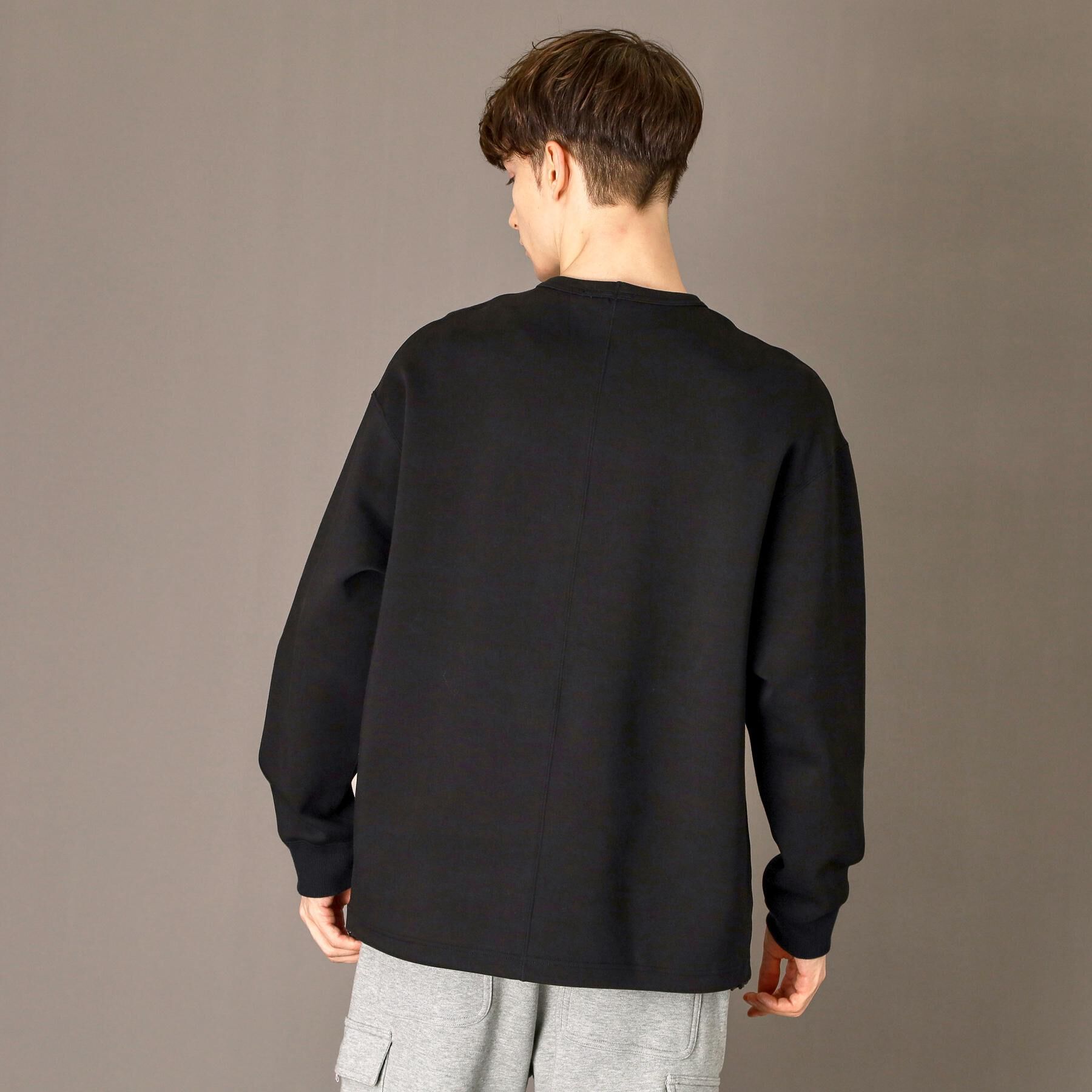 DRESSTERIOR「ストレッチ ダンボールプルオーバー」|Tシャツ・カットソー|