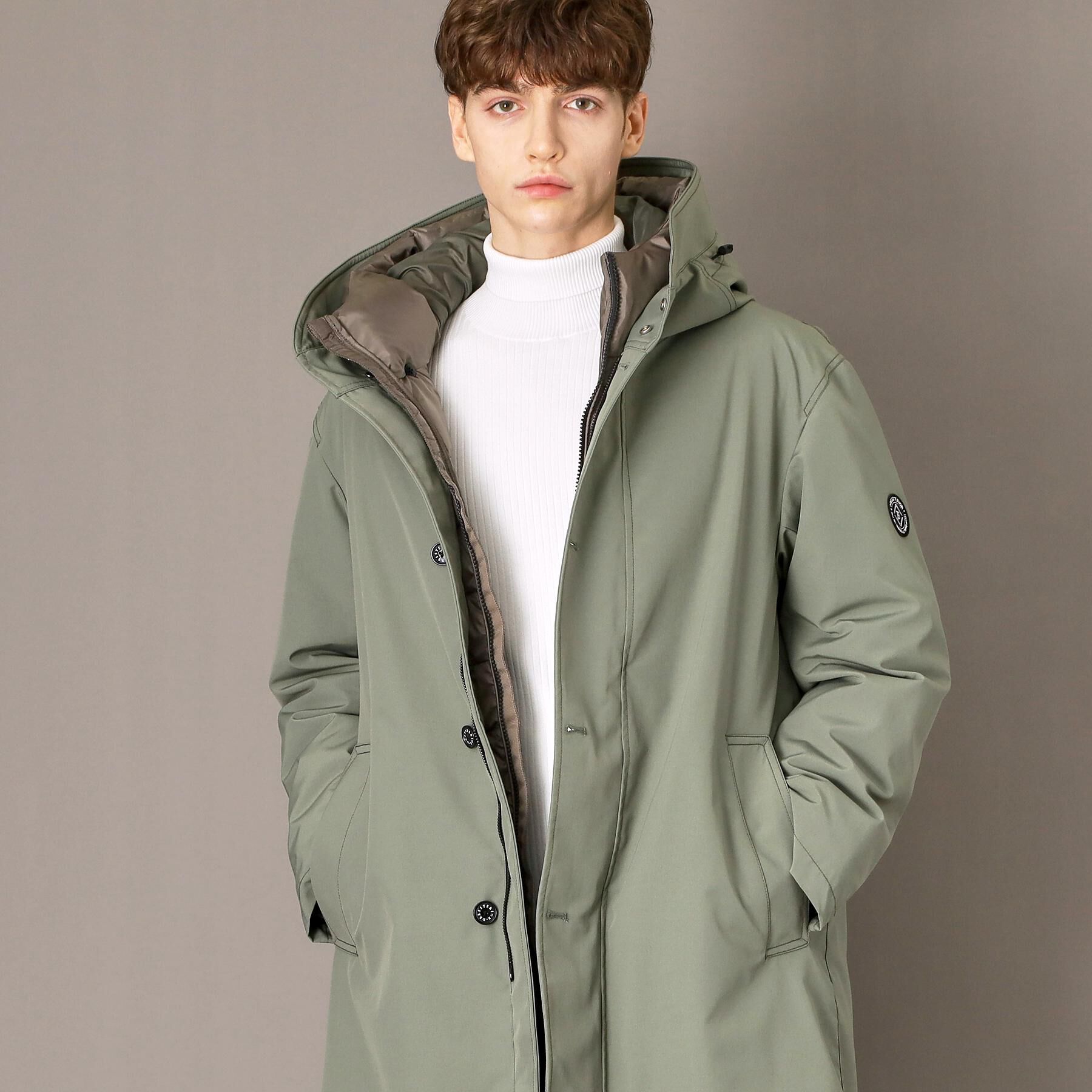 DRESSTERIOR「【3WAY/撥水素材/インナー付/Safari12月号/Begin12月号掲載】3WAYダウンコート」|ダウン|