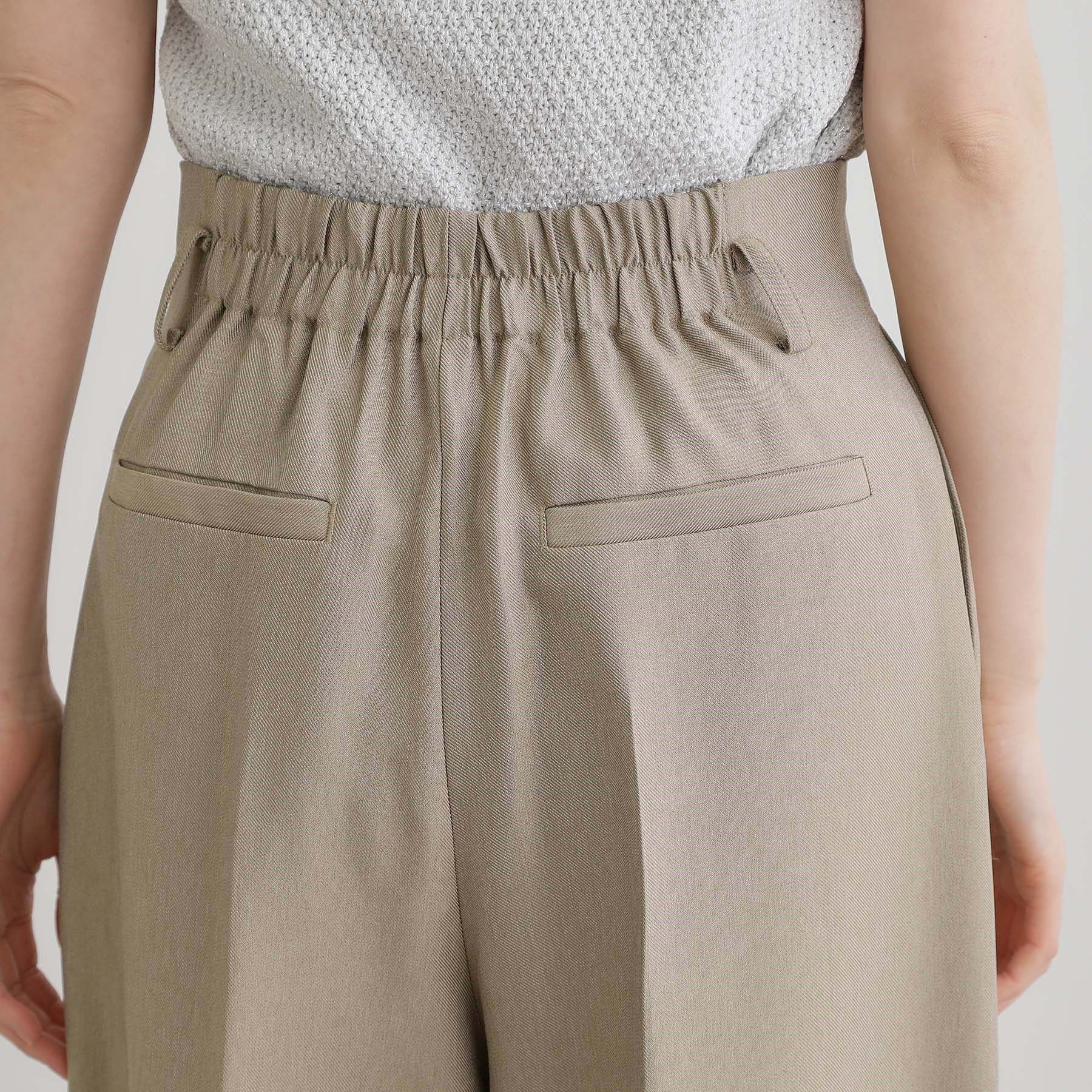 grove「デニムライクベルト付きワイドパンツ」|その他|