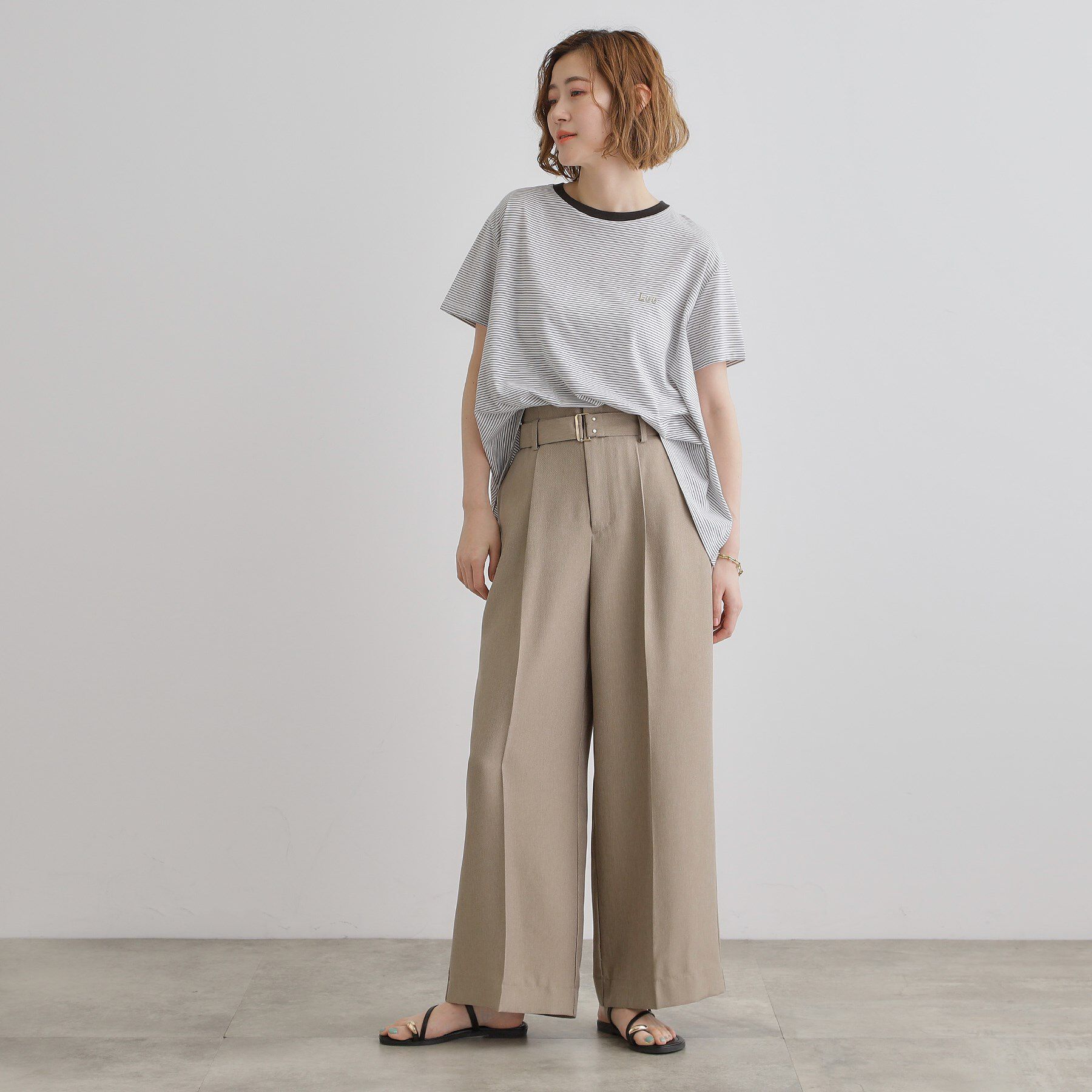 grove「【Lee&times;grove別注】HALF SLEEVE FLARE T-SHIRTS」|Tシャツ・カットソー|