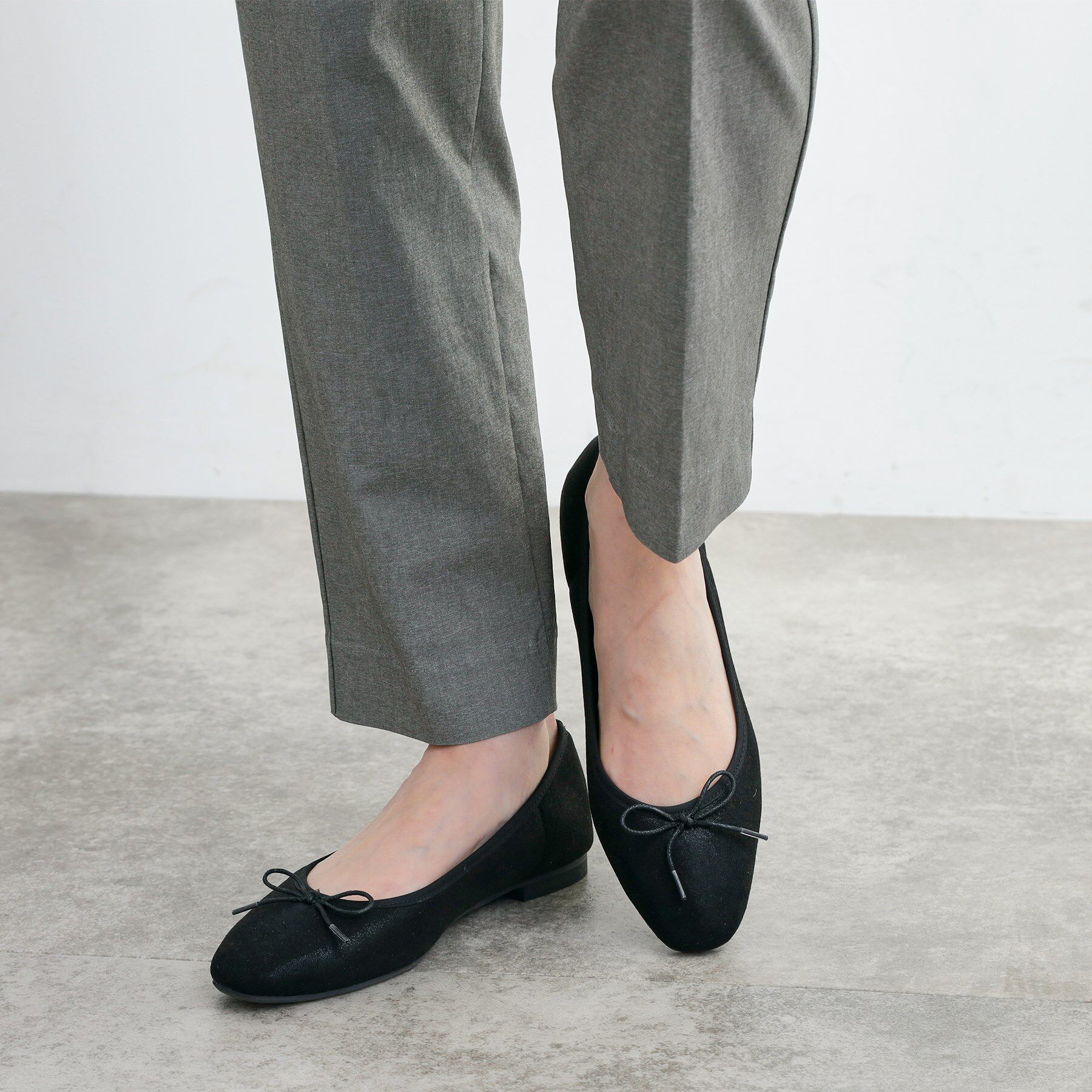 grove「最終お値下げ！！【人間工学】つつまれフィットバレエシューズ （抗菌防臭加工裏地使用）」|その他|