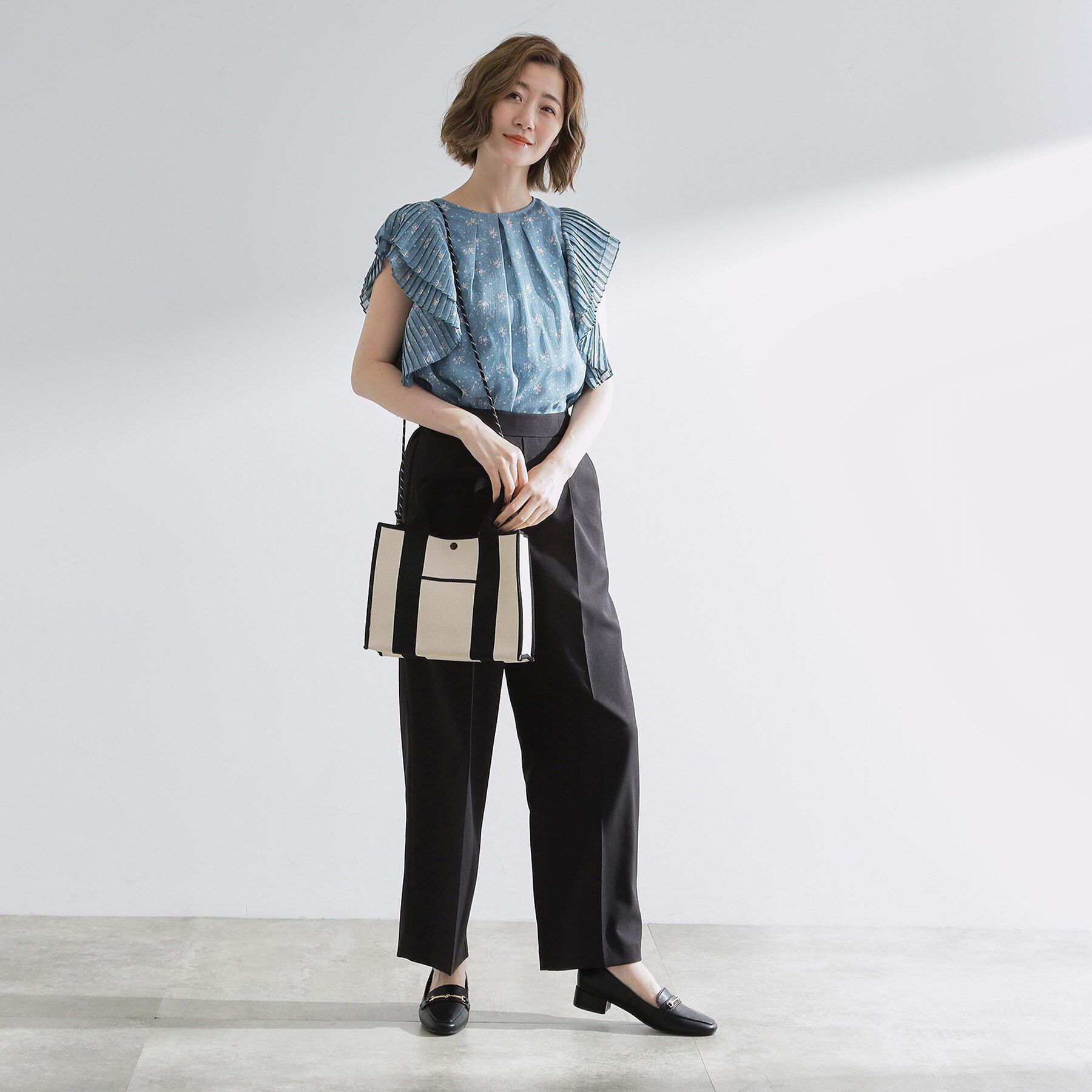 grove「ニットアソート2WAYトート」|トートバッグ|