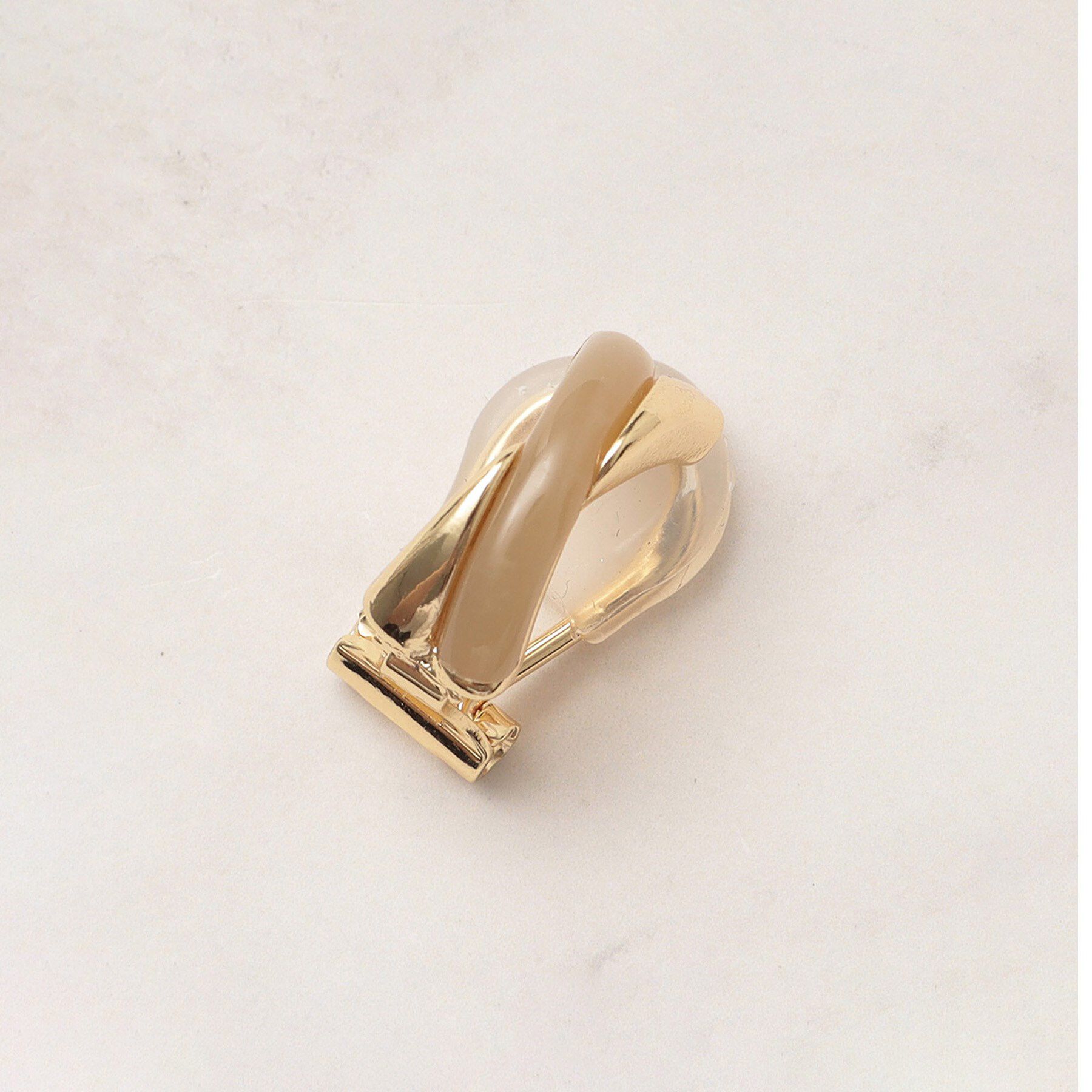 grove「カラークロスメタルイヤリング」|イヤリング|