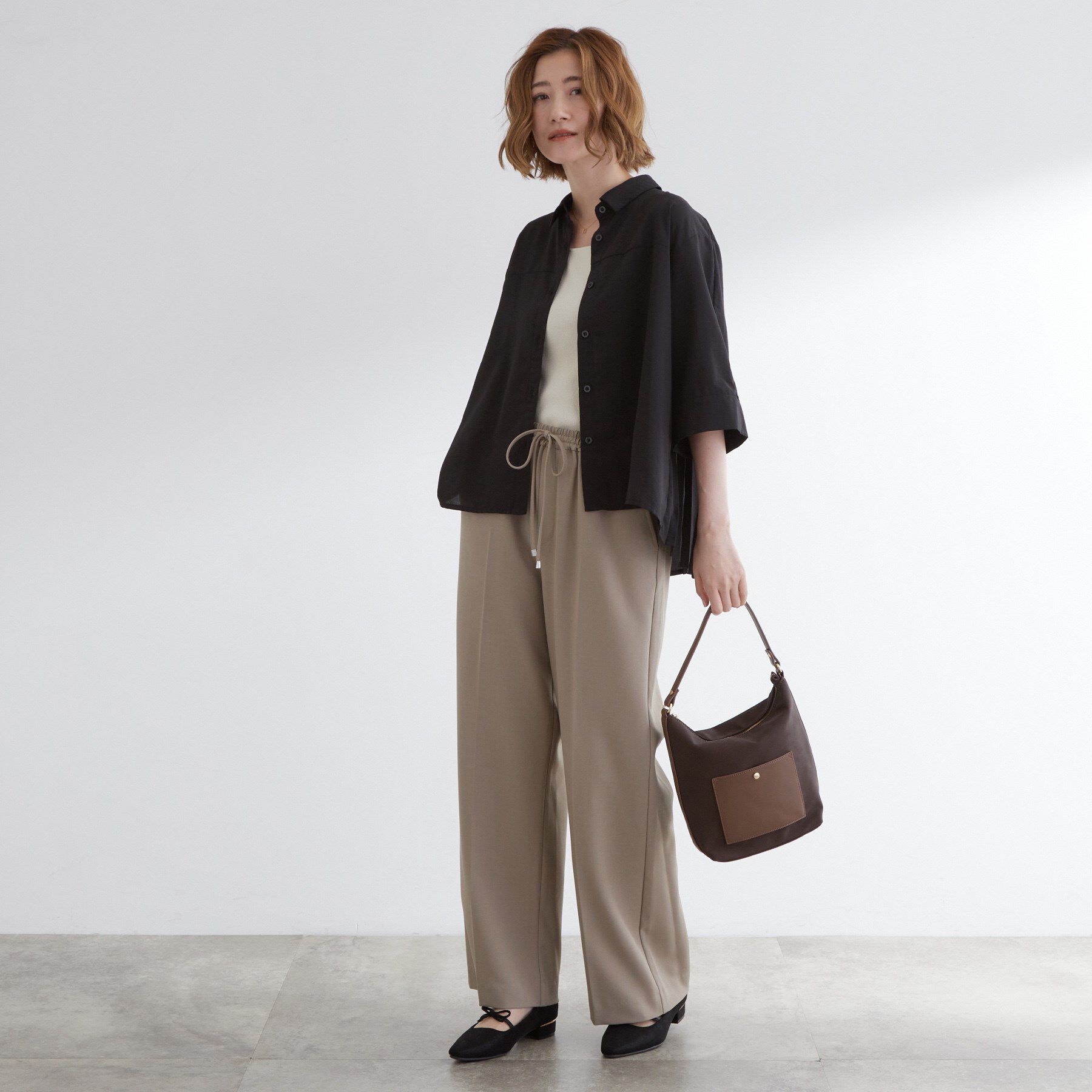 grove「【2WAY】1枚でも羽織っても。使える大人のシャツスタイル」|シャツ・ブラウス|