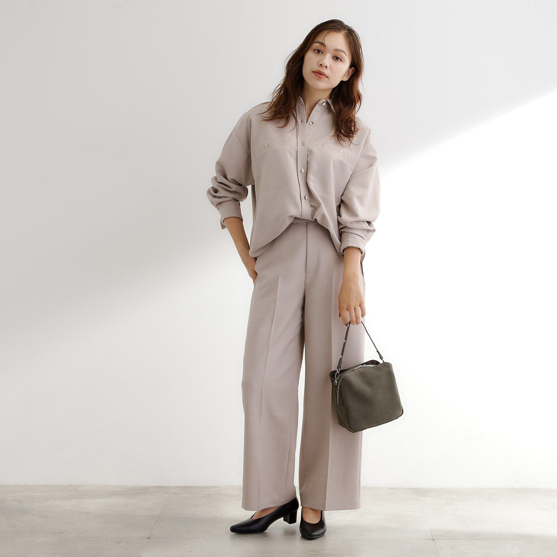 grove「スクエアハトメダブルショルダー」|ショルダー・メッセンジャー|